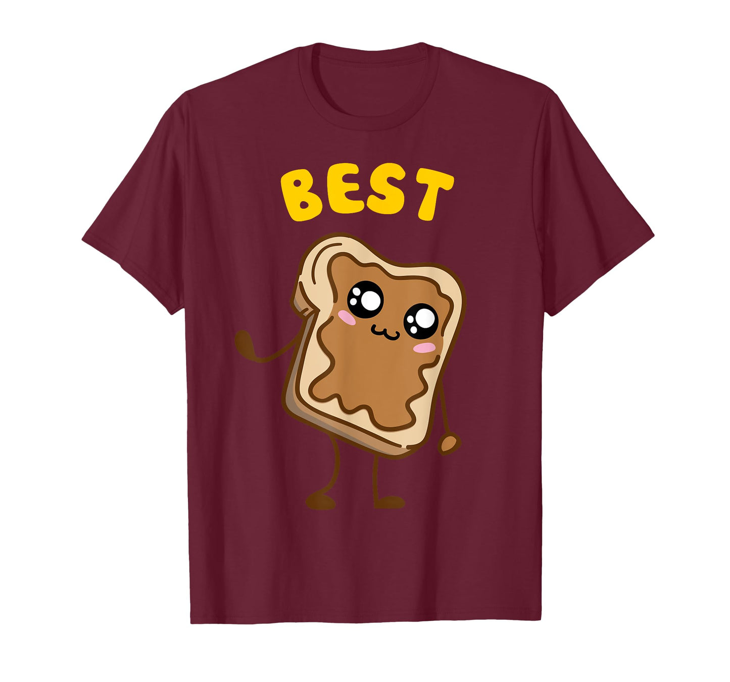 Kawaii Peanut Butter - Jelly - 1/2 BFF Best Friends Matching T-Shirt