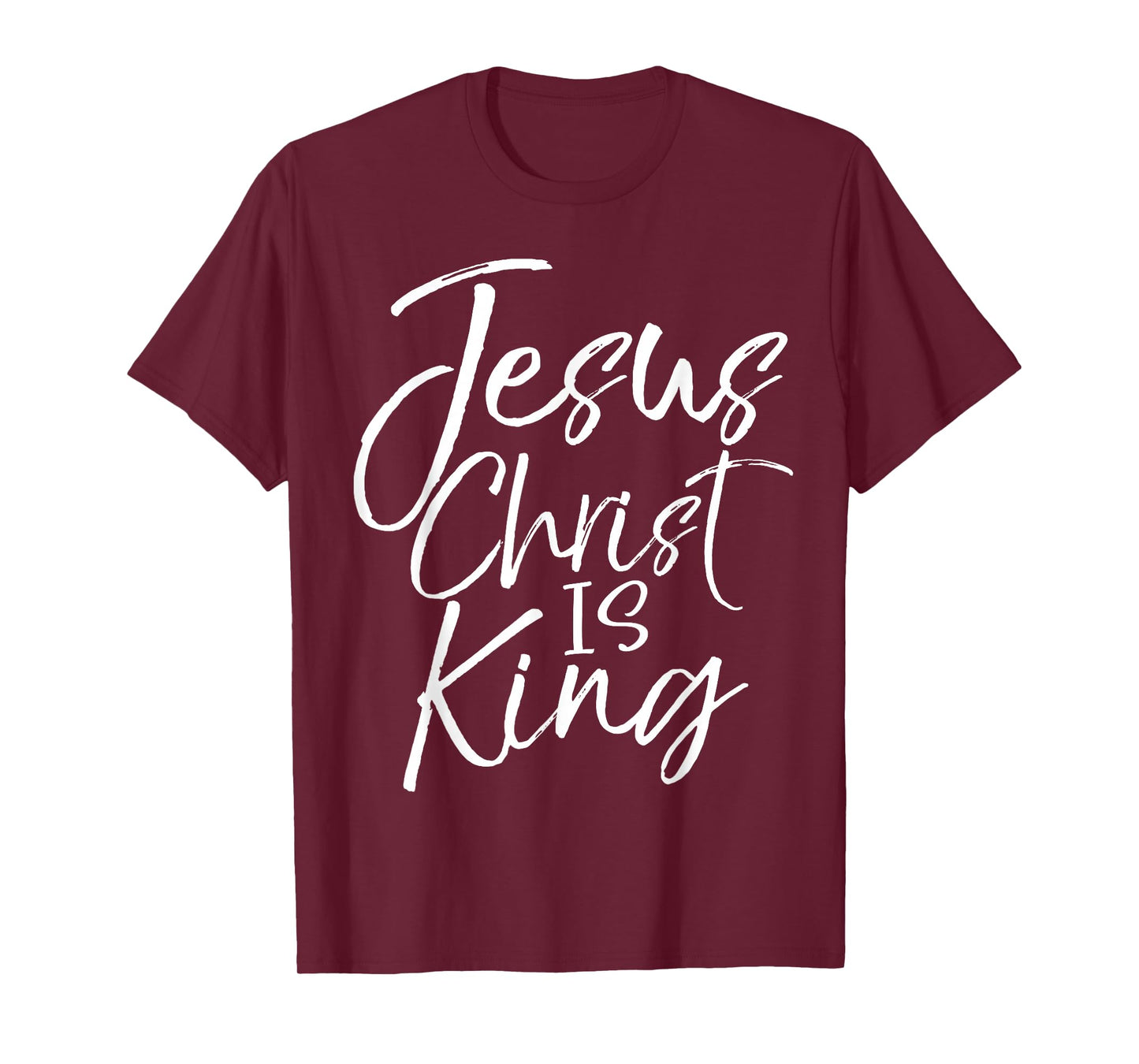 Jesus Christ is King Shirt Fun Cute Christianity Tee T-Shirt