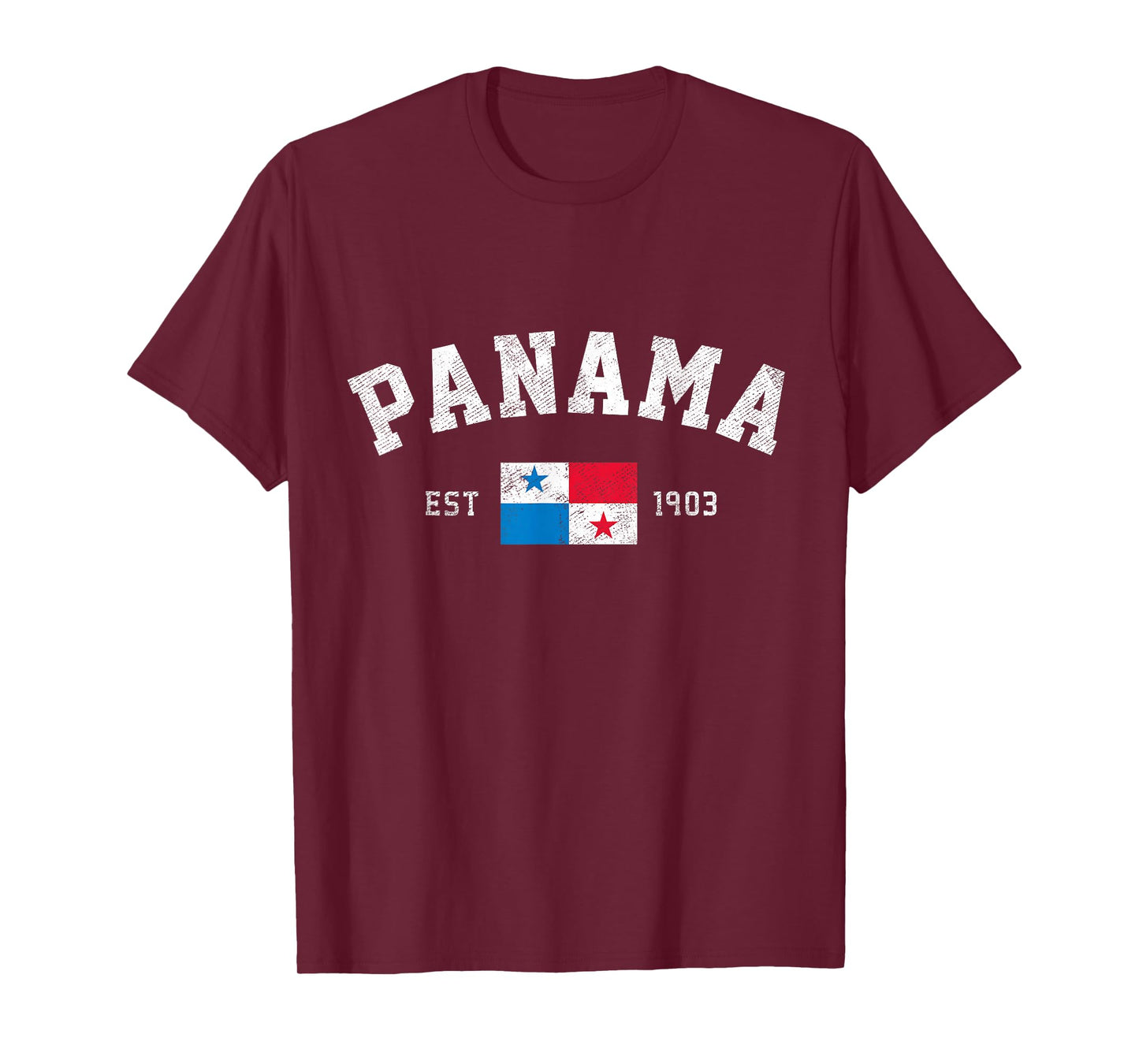 Panama Est. 1903 Panamanian Flag Independence Day T-Shirt