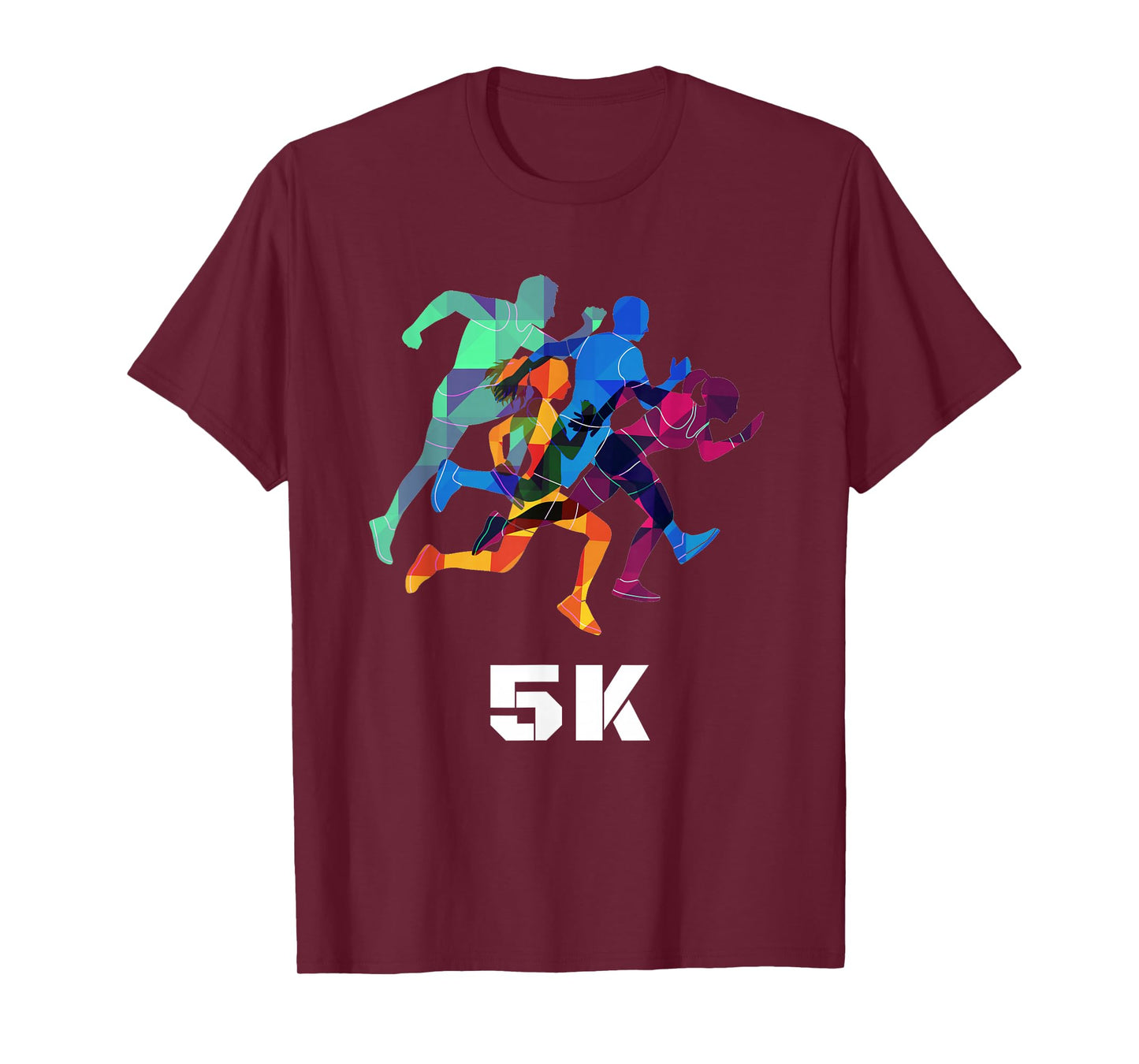 5K Run Fun Gift T Shirt for Cool Family Wear, Darks T-Shirt
