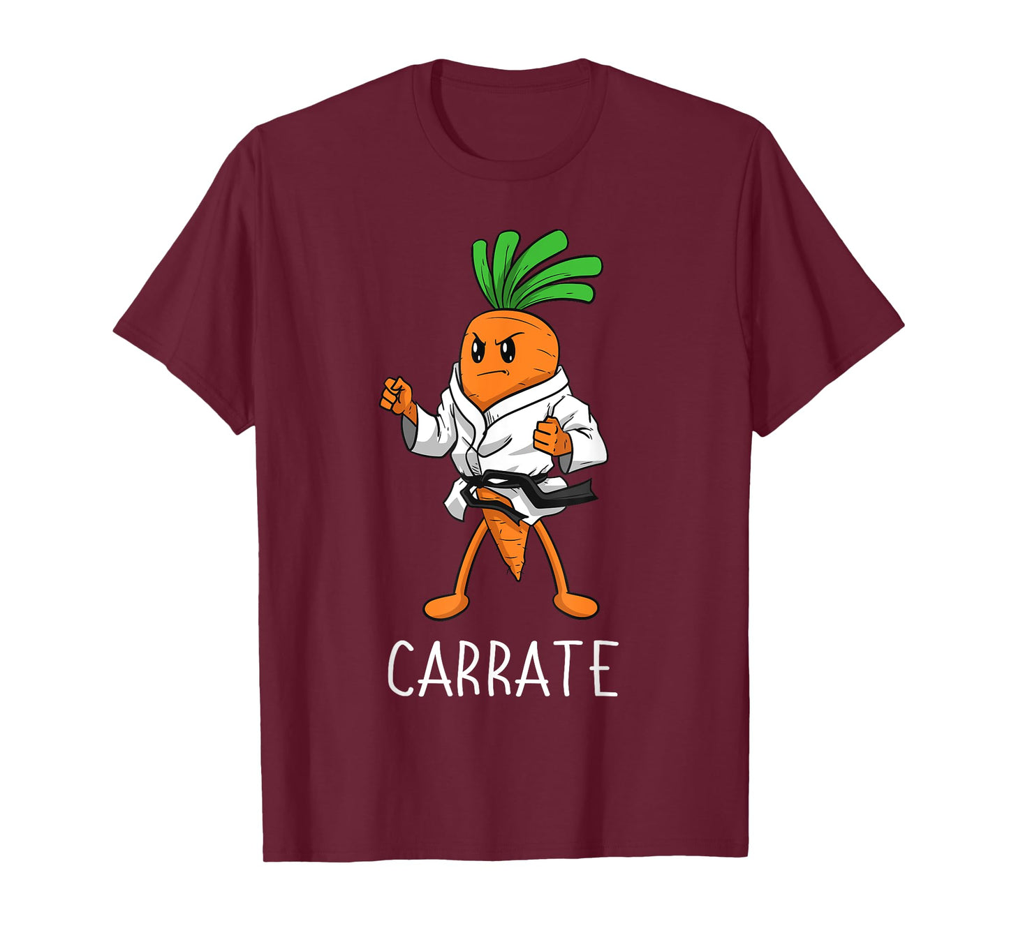 Carrate Karate Carrot Student Teacher Trainee Trainor T-Shirt Small
