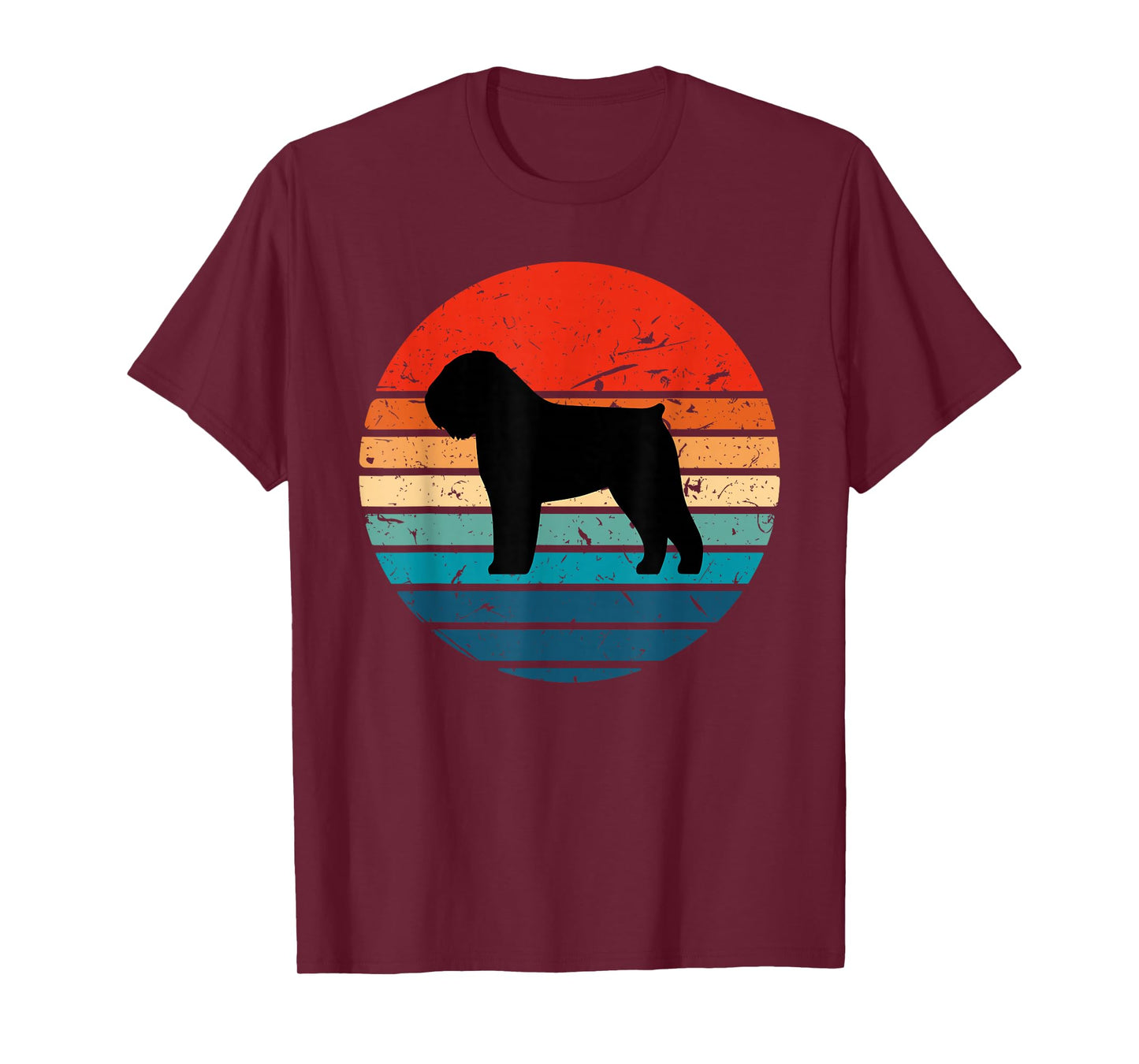 Bouvier des Flandres T Shirt Retro Vintage 70s Tee T-Shirt