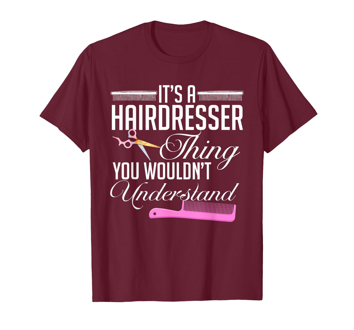 Hairdresser & Salon Stylist Hairstylist Haircutter & Barber T-Shirt