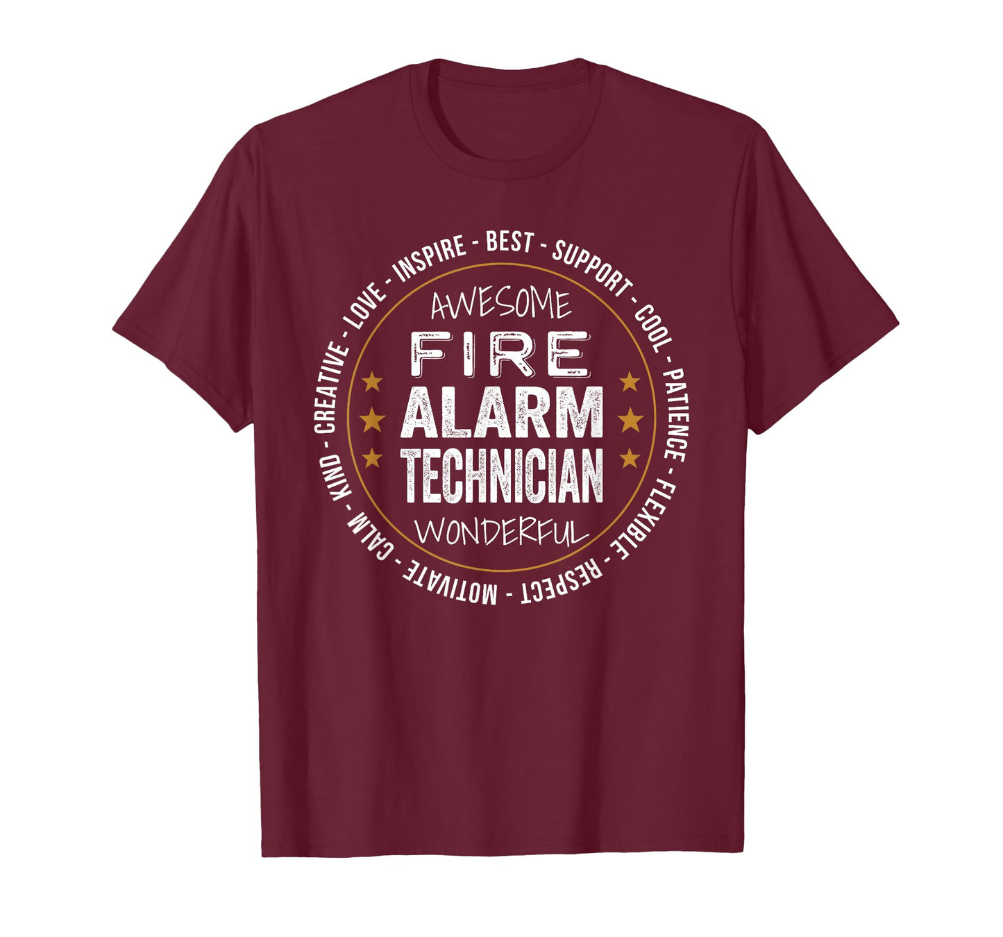 Fire Alarm Technician Gifts Appreciation Funny T-Shirt