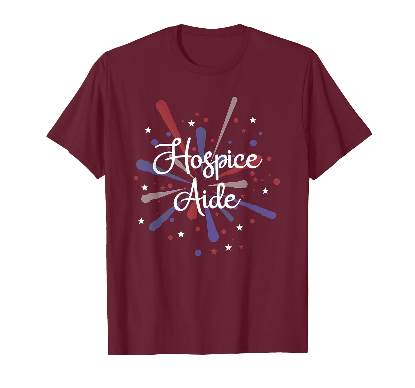 Hospice Aide Gifts Nurses Nursing Graduation Patriotic Love T-Shirt