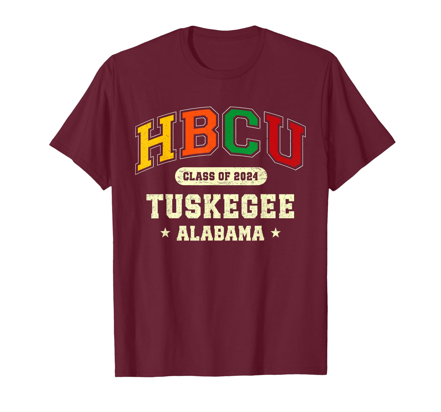 HBCU Class of 2024 Tuskegee Alabama Pride T-Shirt