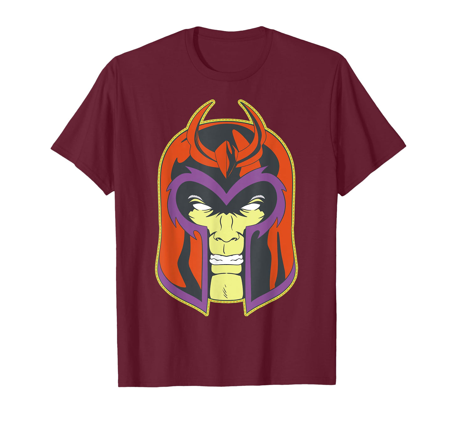 Marvel Magneto Halloween Retro Vintage Mask Costume T-Shirt