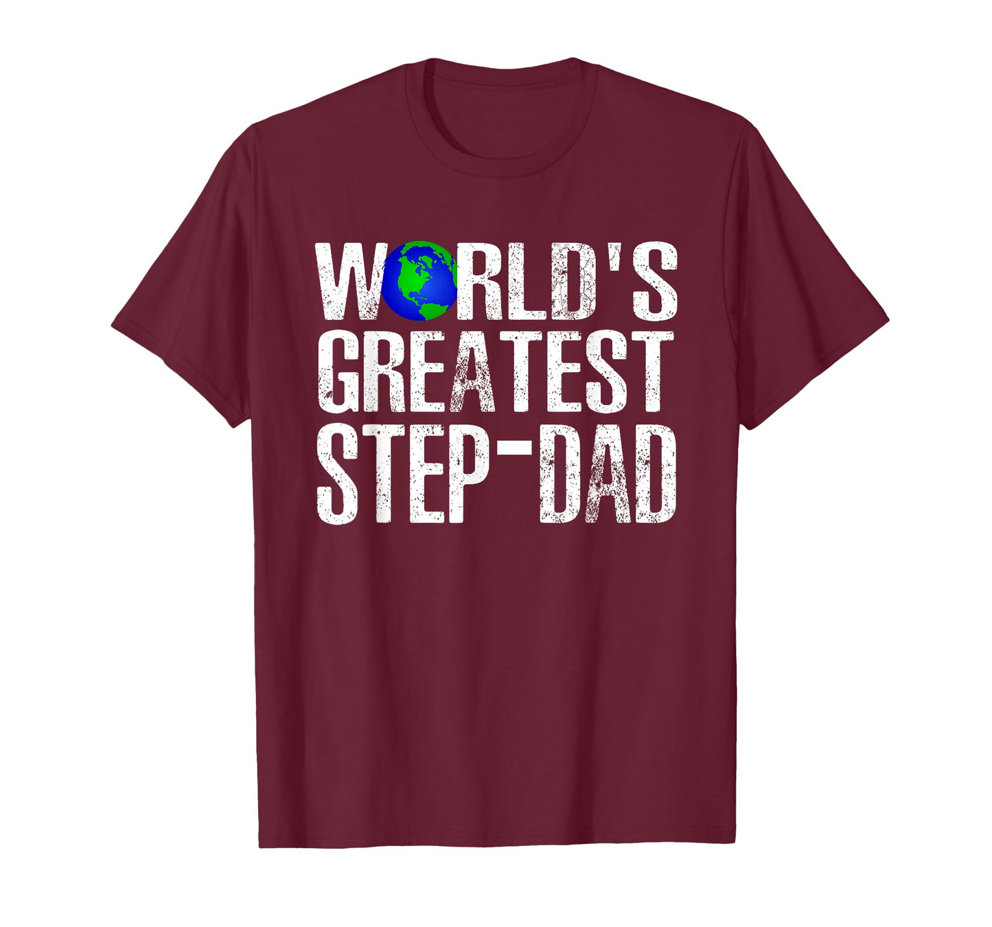 World's Greatest Step-Dad For Cute Stepfather Father's Day T-Shirt