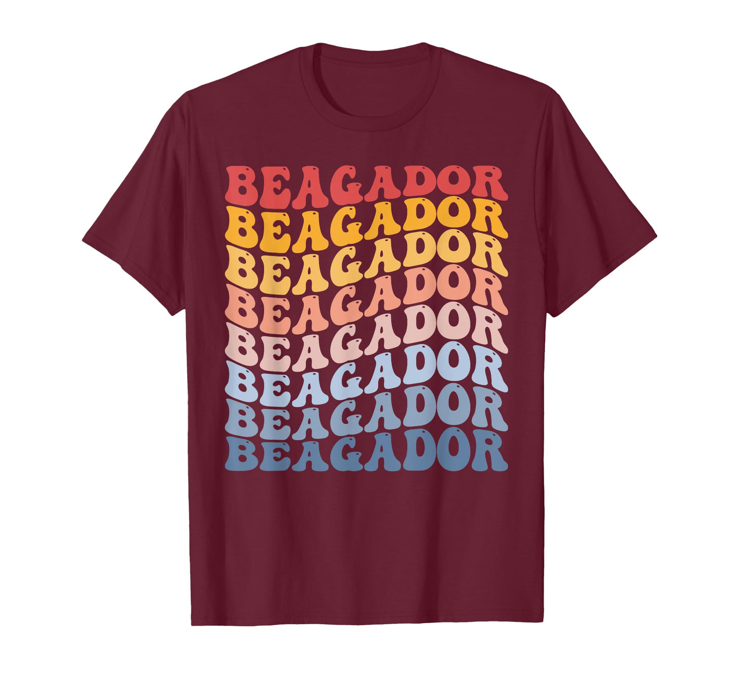 Beagador Groovy Retro T-Shirt