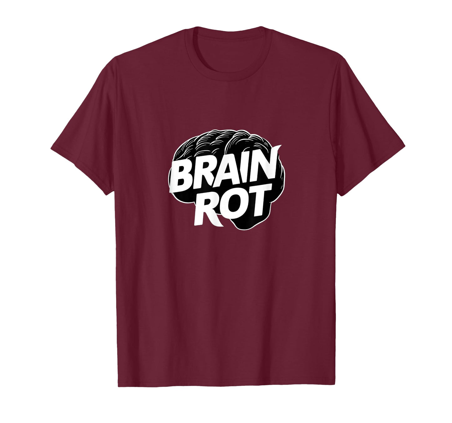 Cool Brain Rot Motto Costume for Emblem Lovers T-Shirt