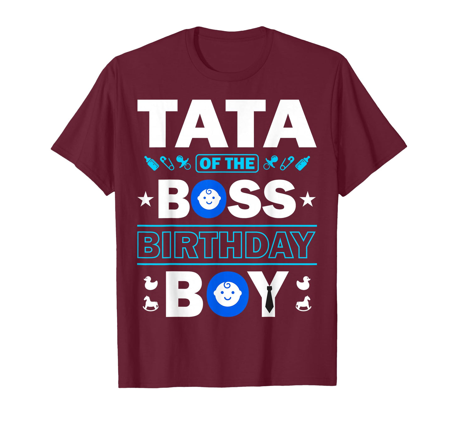 Tata of The Birthday Boy Baby Boss Family Love T-Shirt