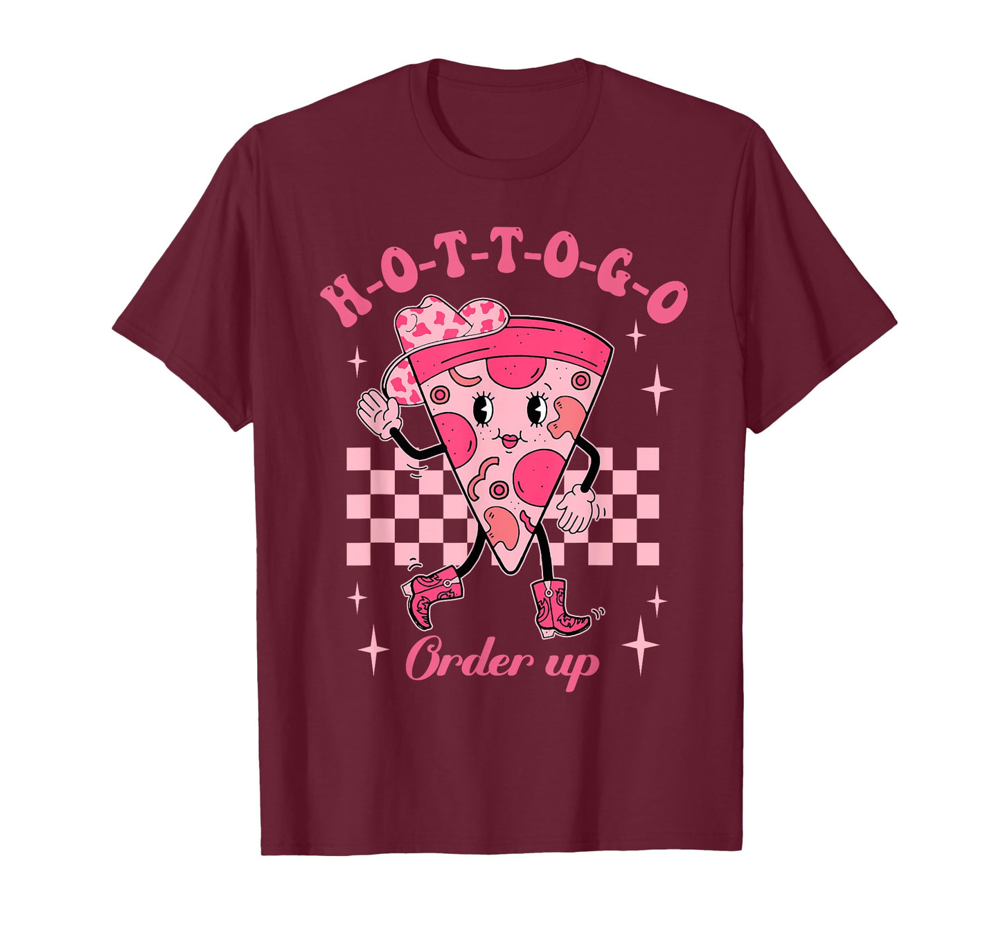 The Midwest Call Me Hot Retro Pizza Hot-To-Go T-Shirt