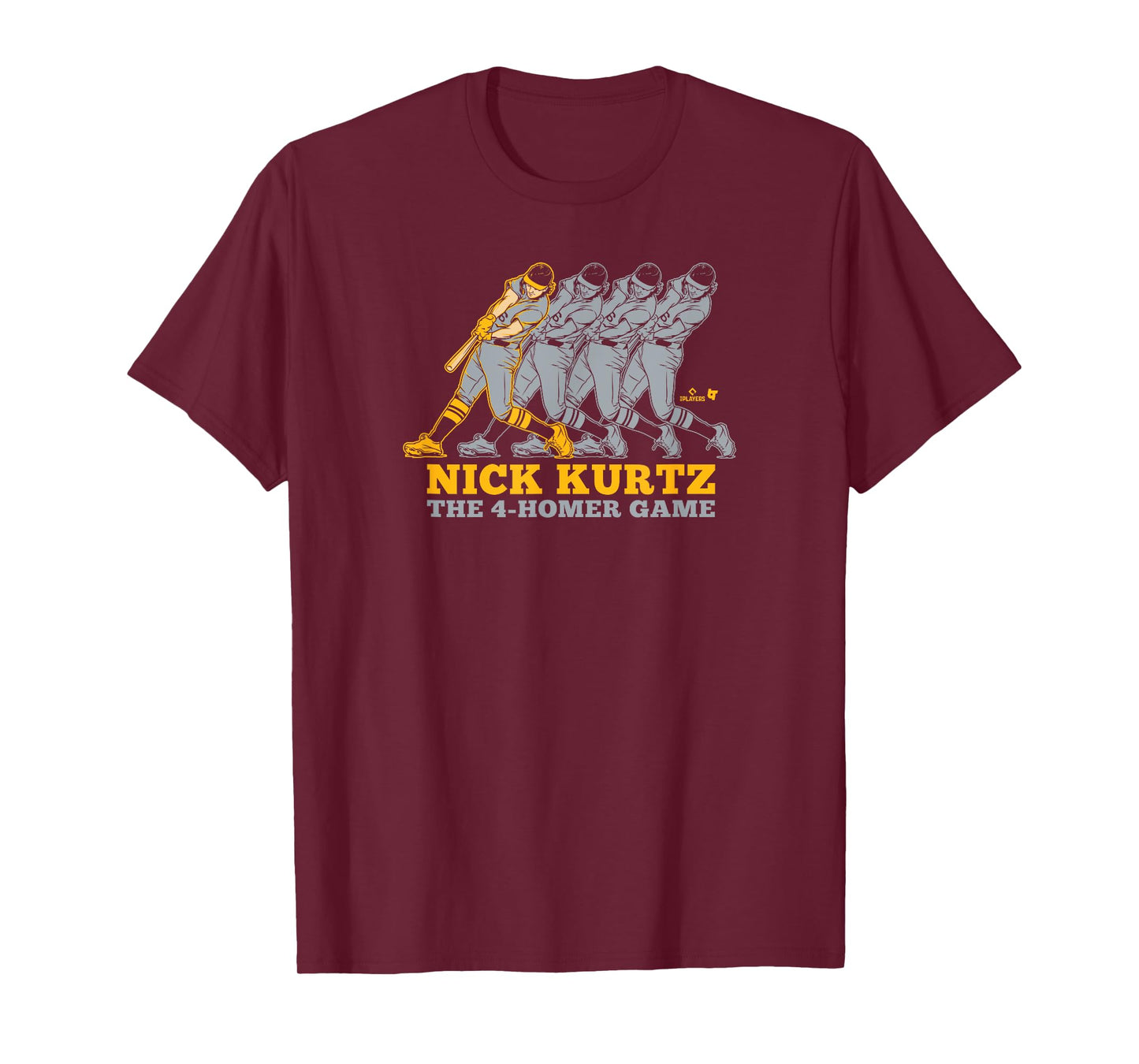 Nick Kurtz - Four-Home Run Game - Oakland Baseball T-Shirt