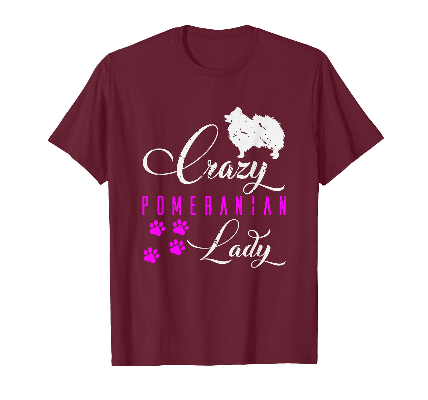 Dog Lady Gift for Animal Lovers Funny Pomeranian T-Shirt