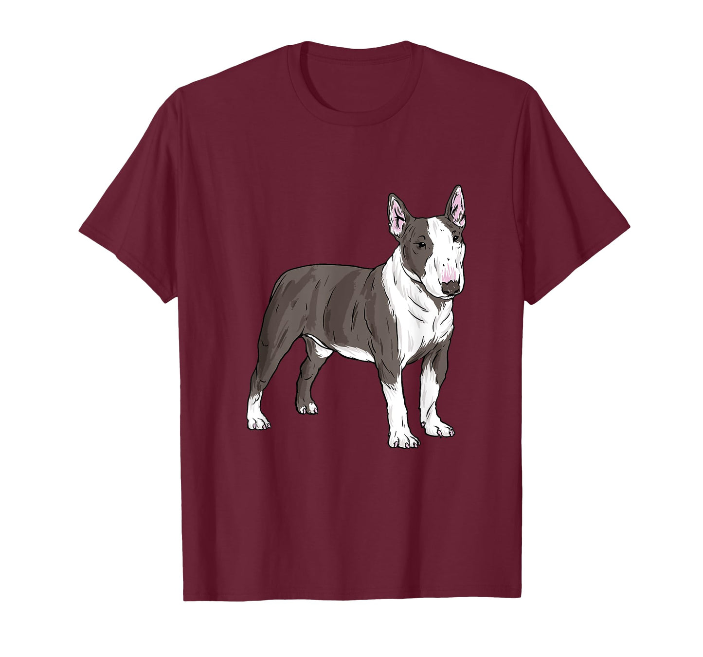 Bull Terrier Dog Lovers Graphic Design T-Shirt for Men Women
