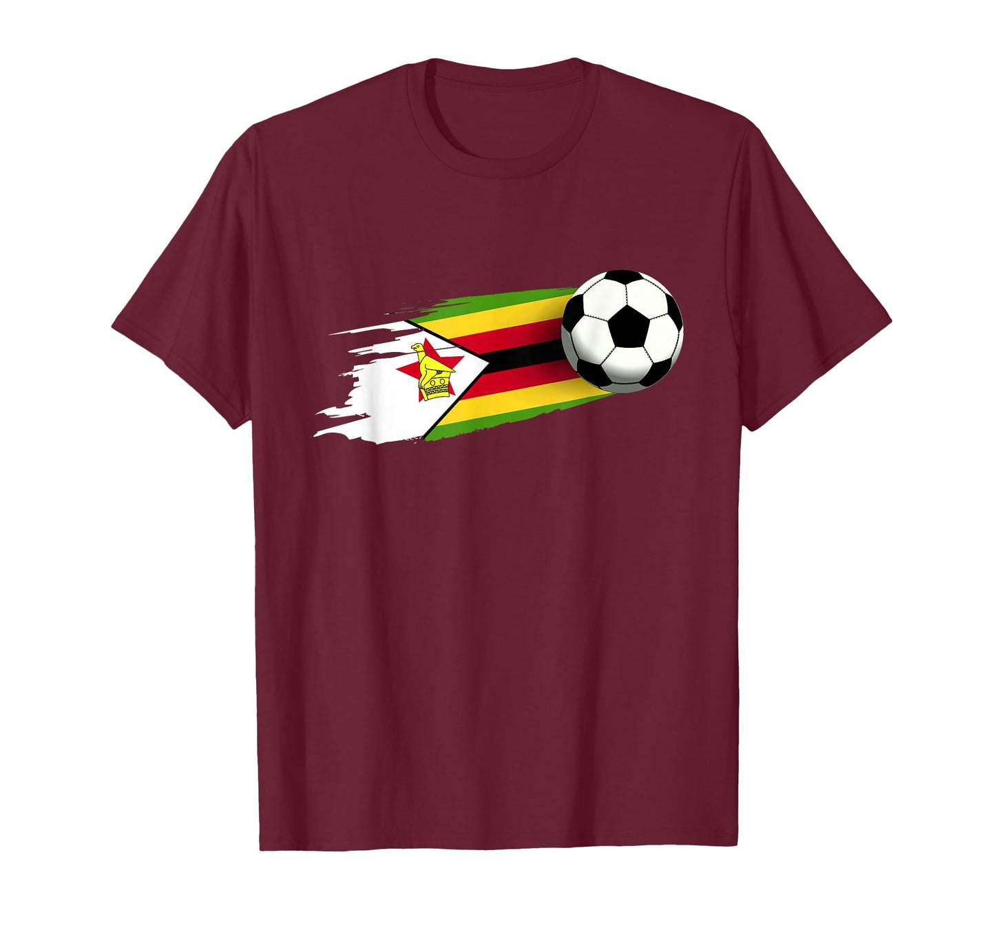 Zimbabwe Flag Jersey Zimbabwe Soccer Team Zimbabwe T-Shirt