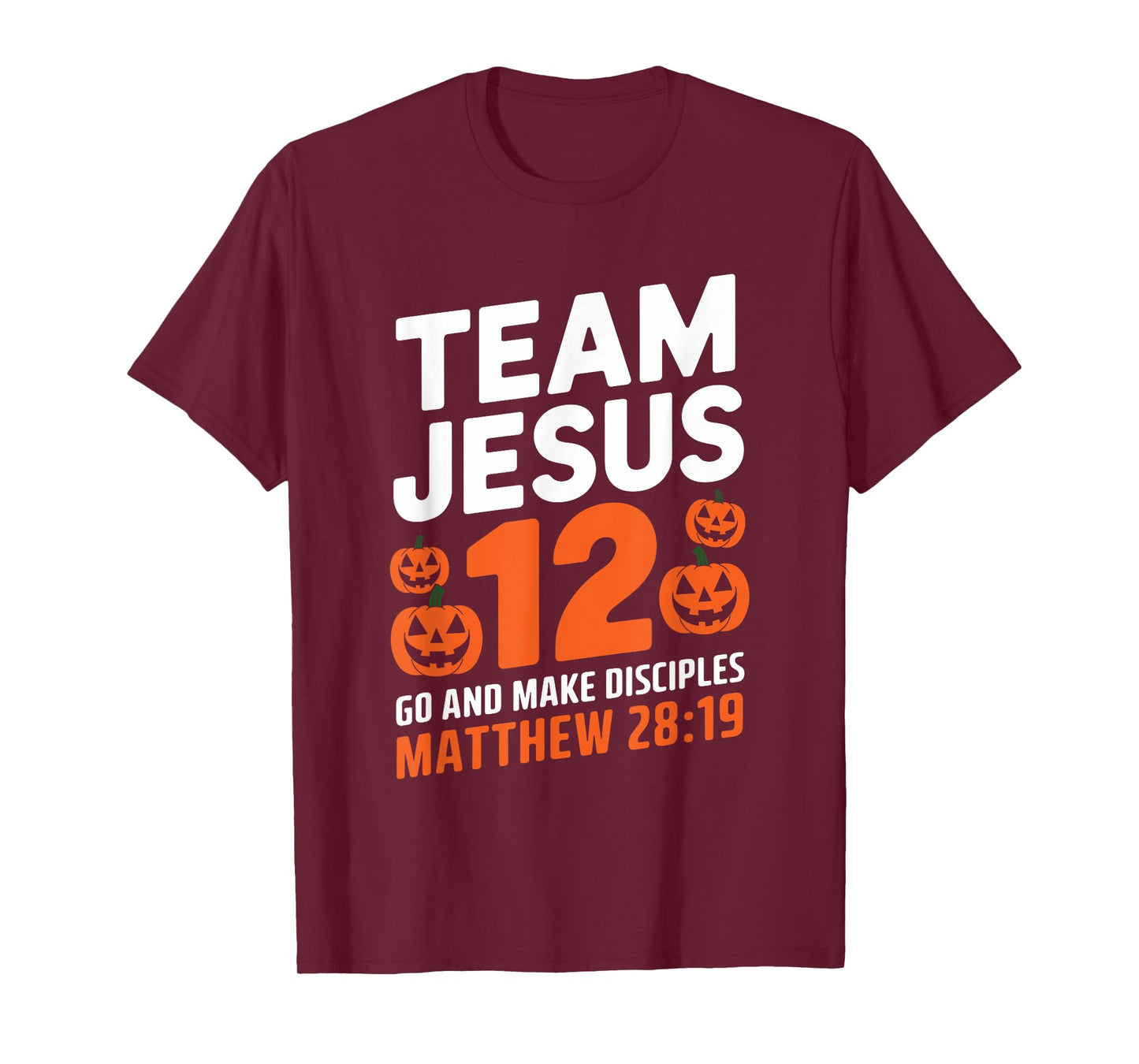 Christian - Team Jesus 03 Faith Hope Love Halloween T-Shirt
