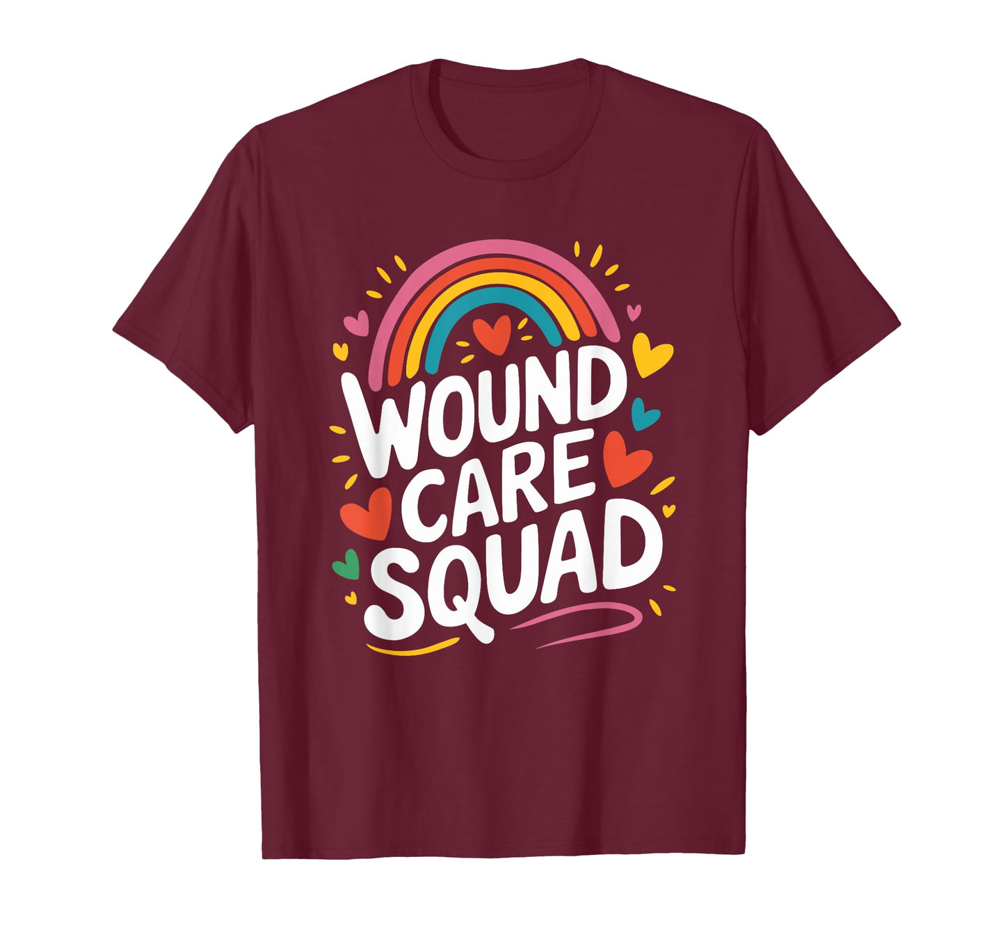 Wound Care Squad, WOCN Ostomy Care and Medical Nursing T-Shirt