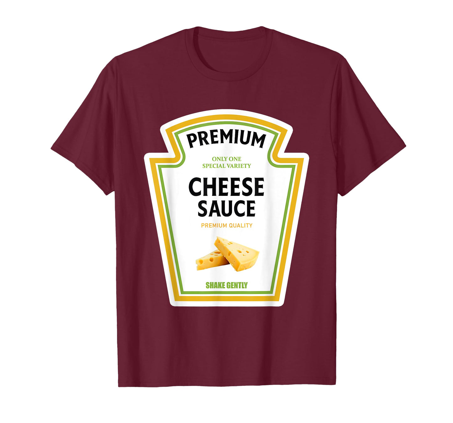 Cheese Sauce Halloween Condiment Costume Party Matching T-Shirt