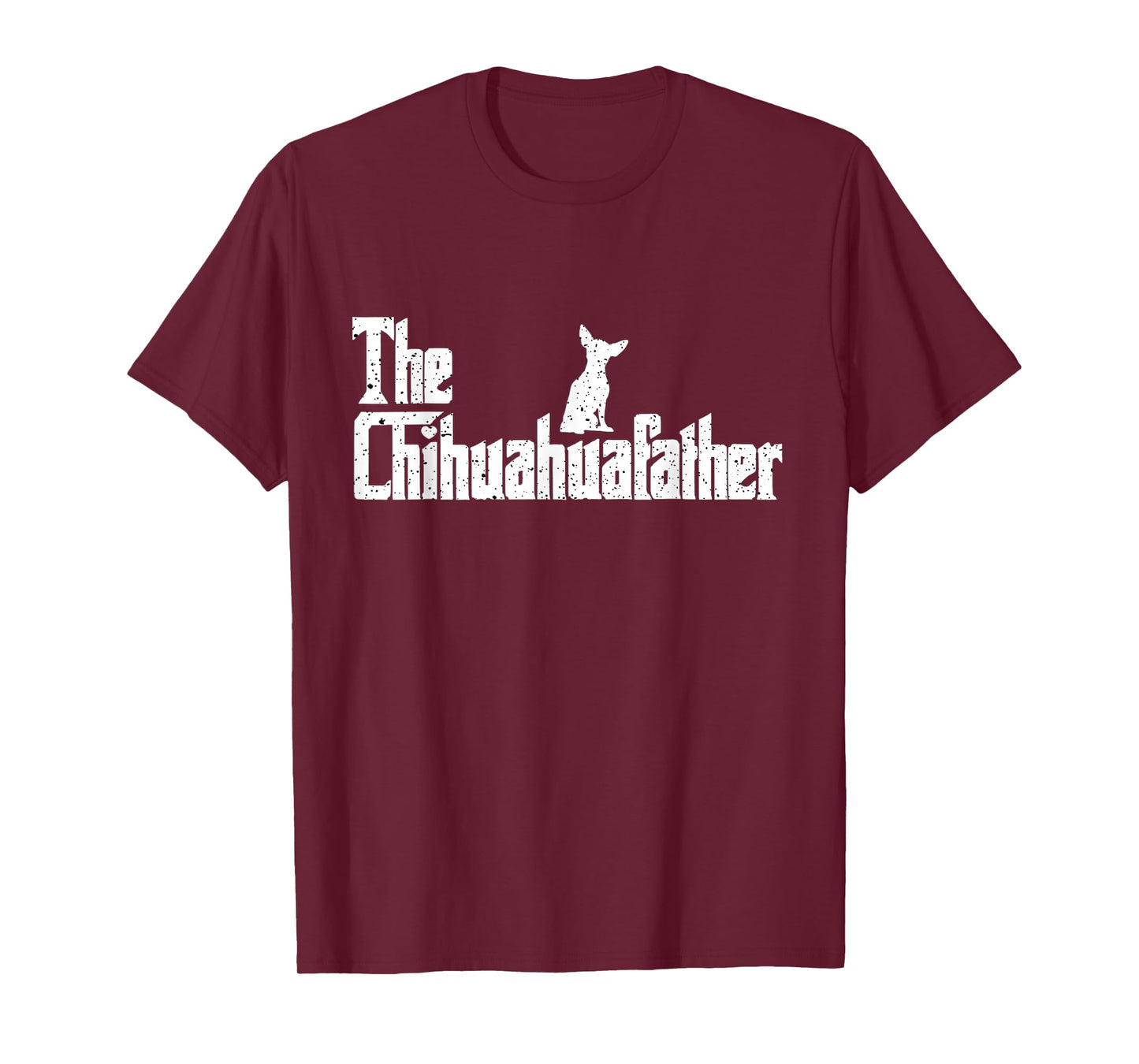 Retro The Dog Father, Chihuahua Lover Dog Dad, Best Dog Meme T-Shirt