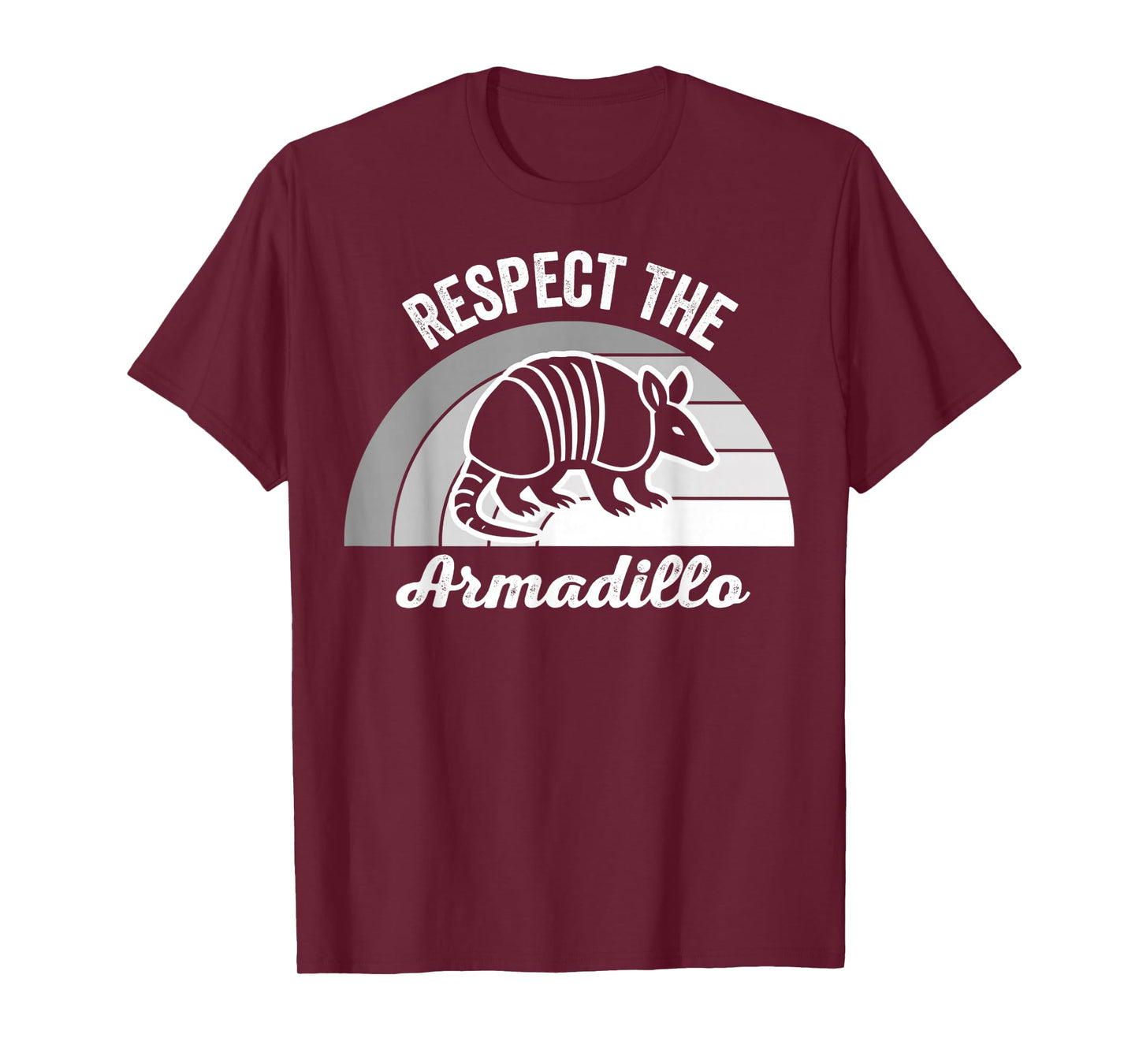 Respect The Armadillo Animal Lover T-Shirt