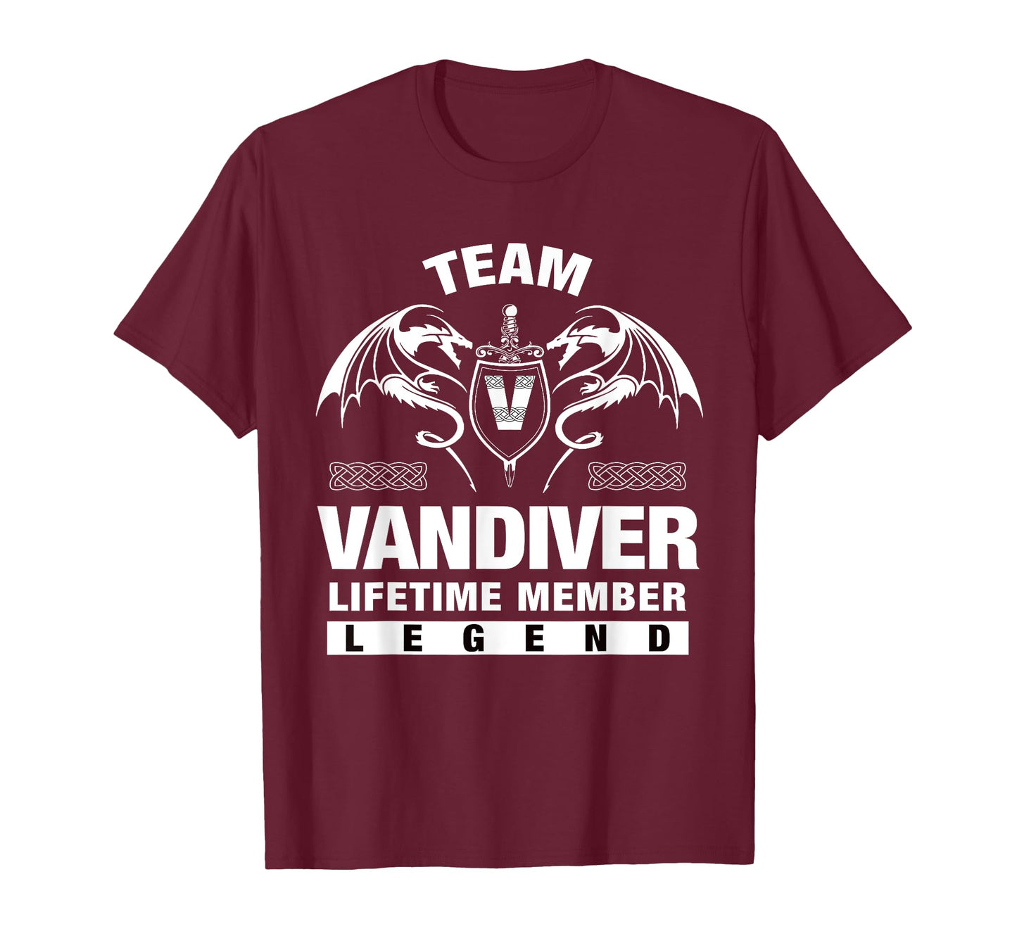 Team VANDIVER - Lifetime Member Gifts T-Shirt