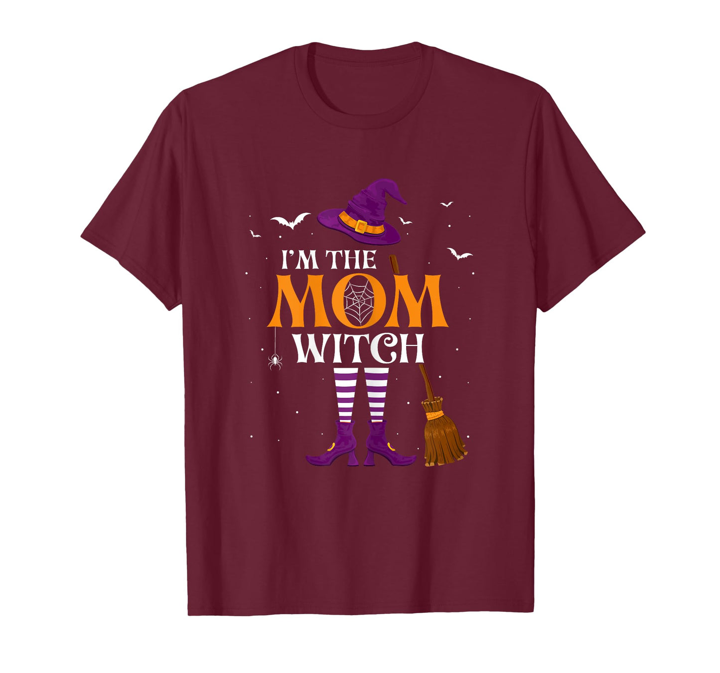 I'm the Mom Witch - Funny Spooky Halloween Parties Mother T-Shirt
