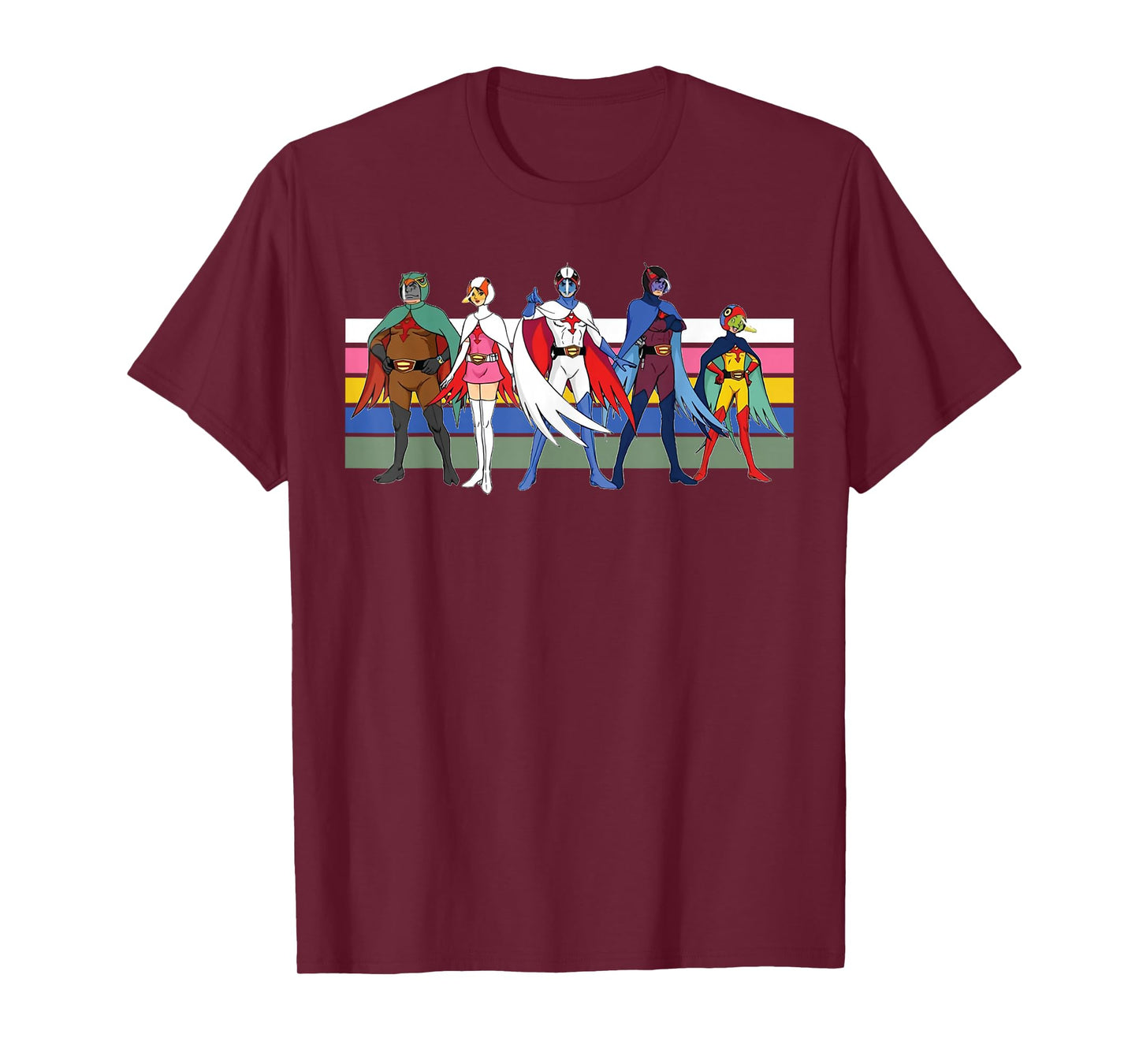 Battle of The Planets Retro Anime Graphic T-Shirt