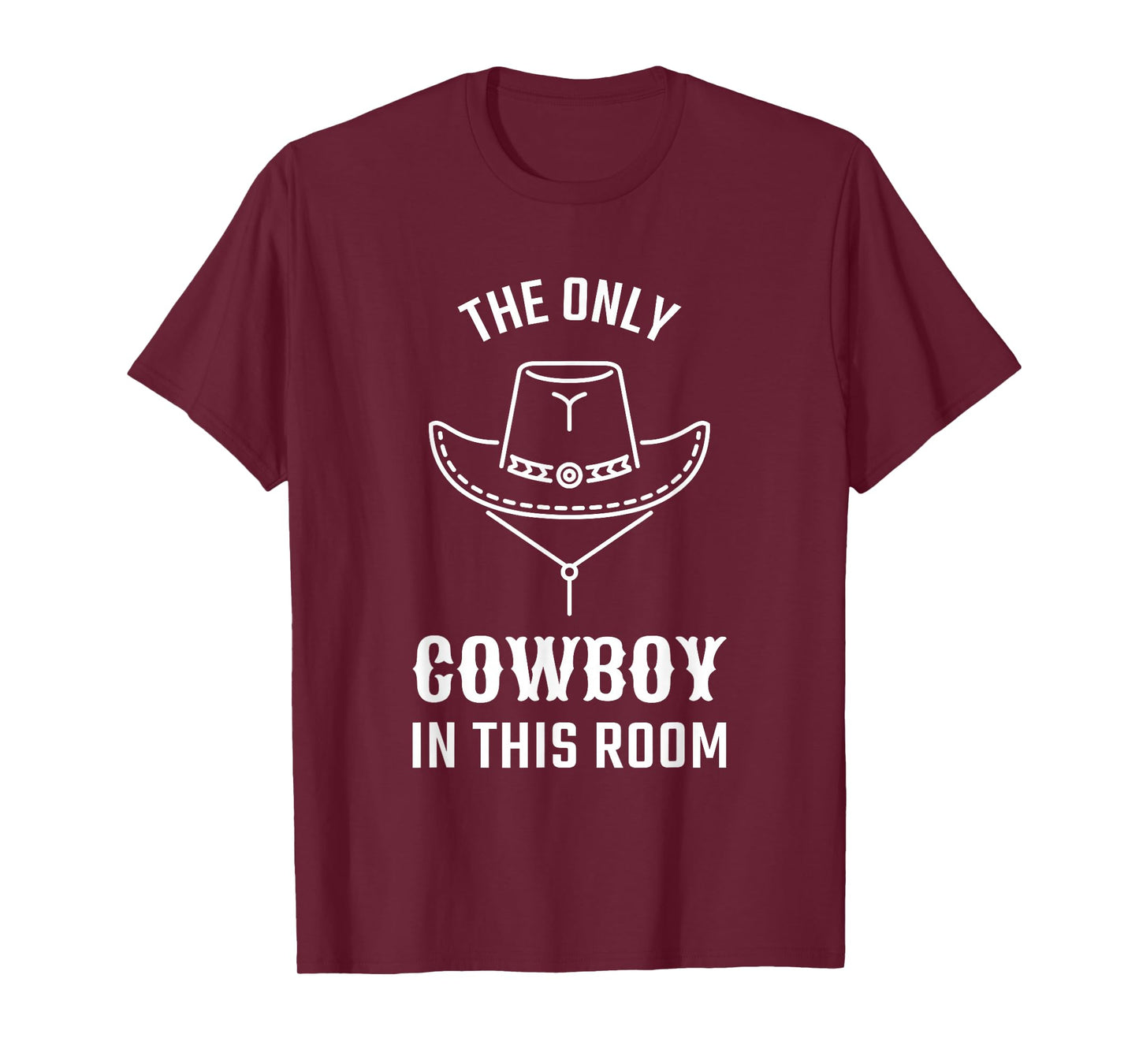Cool Western Graphic For Boys and Men With Hat Cowboys T-Shirt