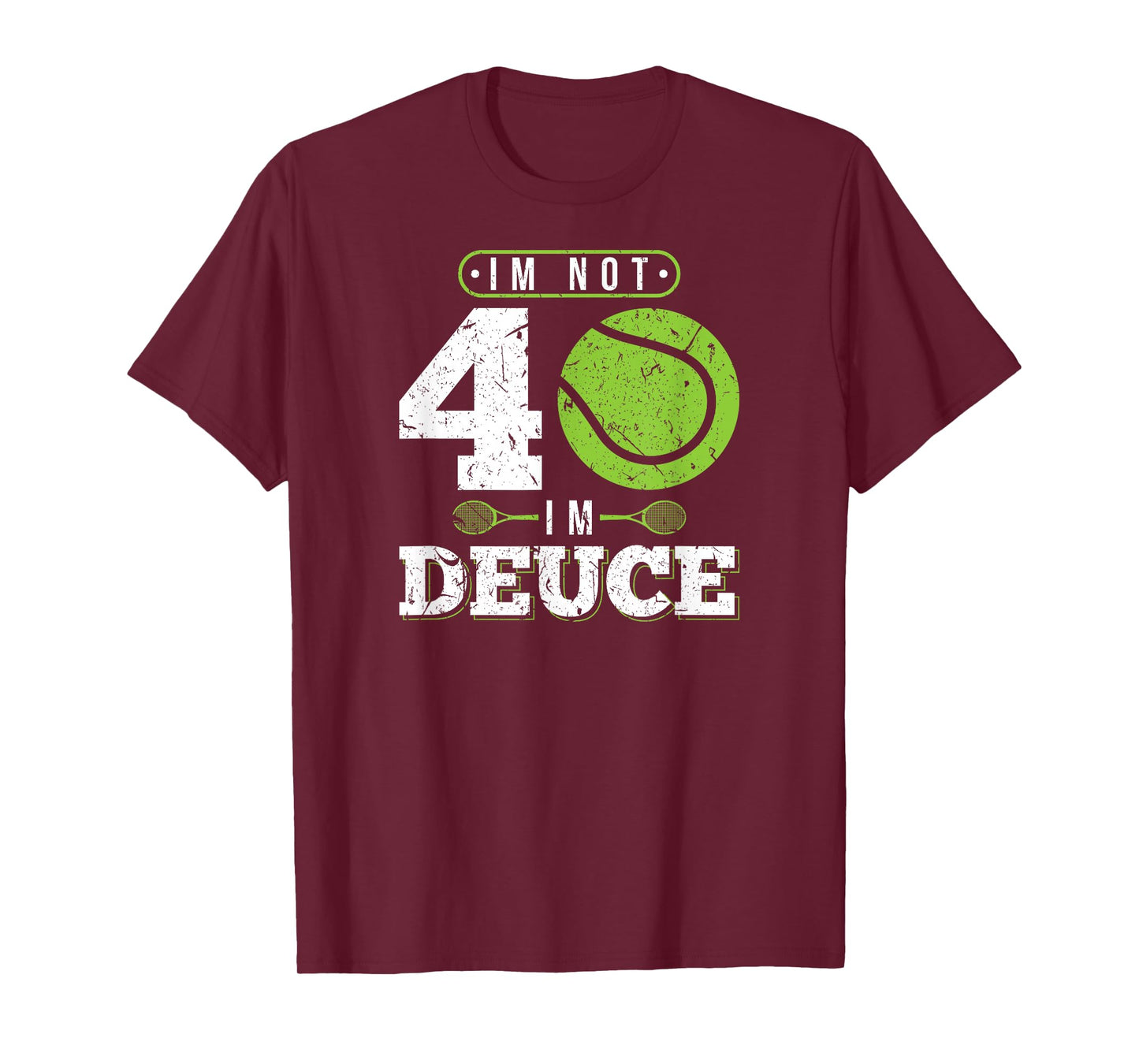 Im Not 40 Years Old Funny Tennis 40th Birthday T-Shirt