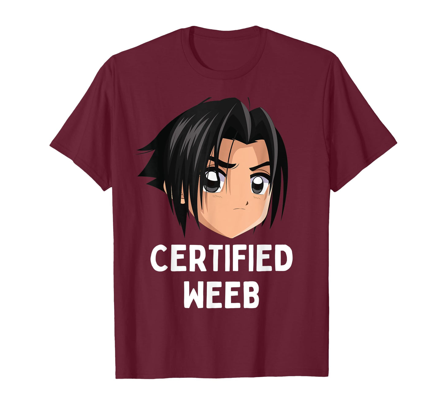 Certified Weeb Anime Japanese Manga Funny T-Shirt