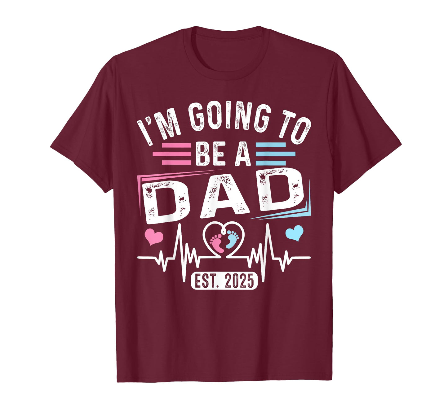 I'm Going To Be A Dad EST. 2025 Vintage T-Shirt
