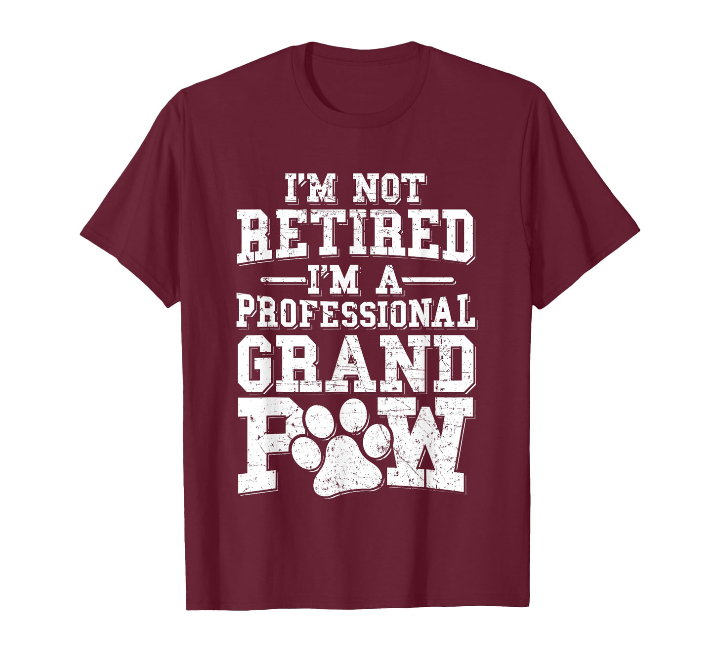 Grandpaw Dog Grandpa Shirts Grand Paw Gifts Men Grandfather T-Shirt