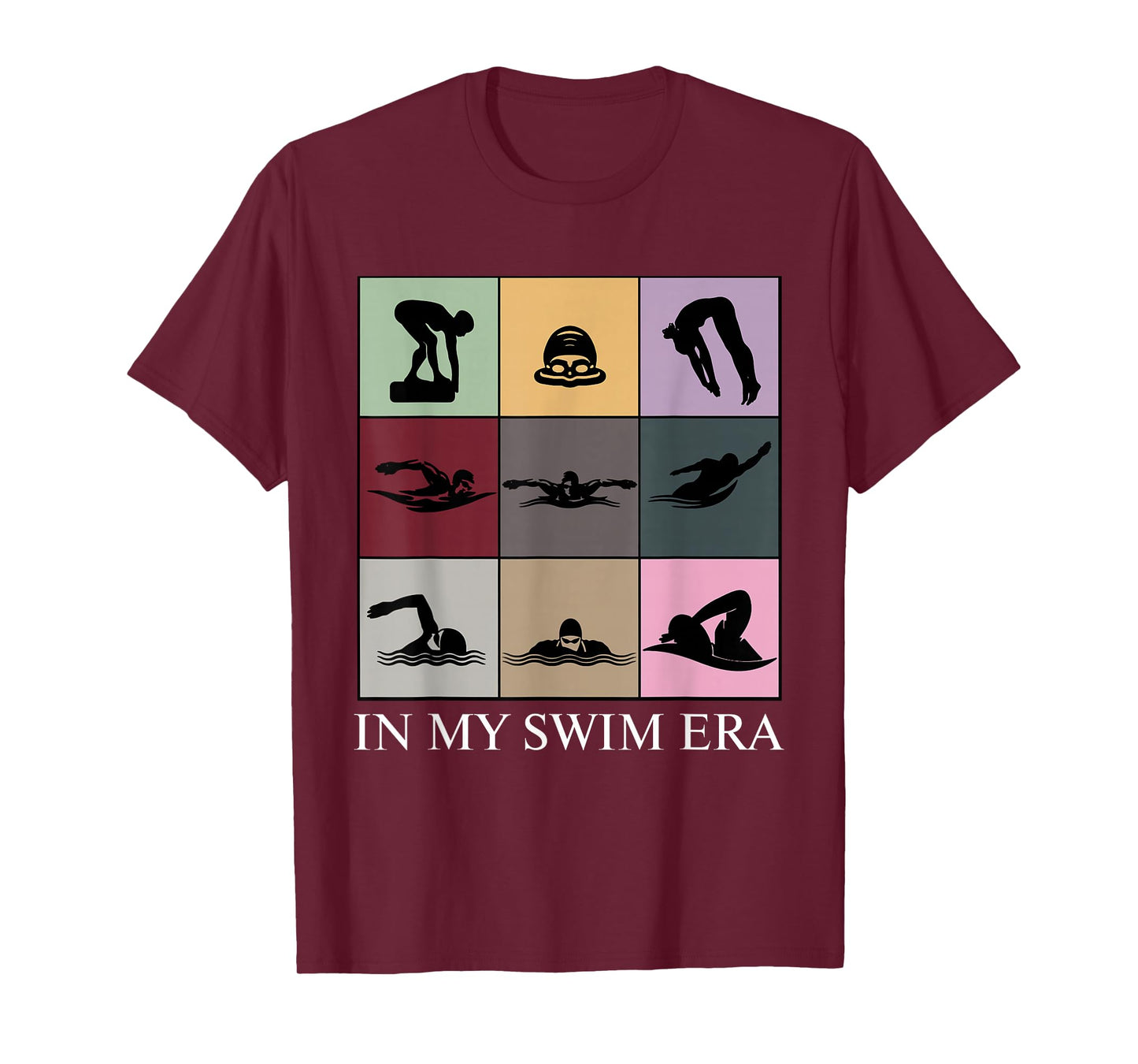 Women Men Kids In My Swim Era Swimming Swimmer T-Shirt