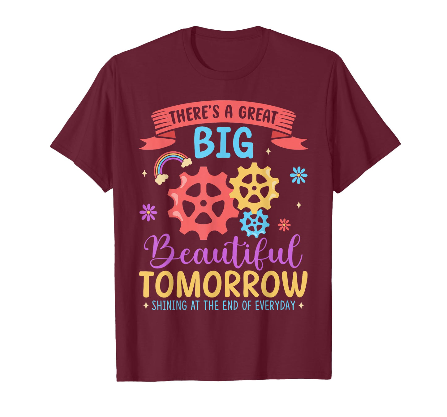There's A Great Big Beautiful Tomorrow, Theme Park, Carousel T-Shirt