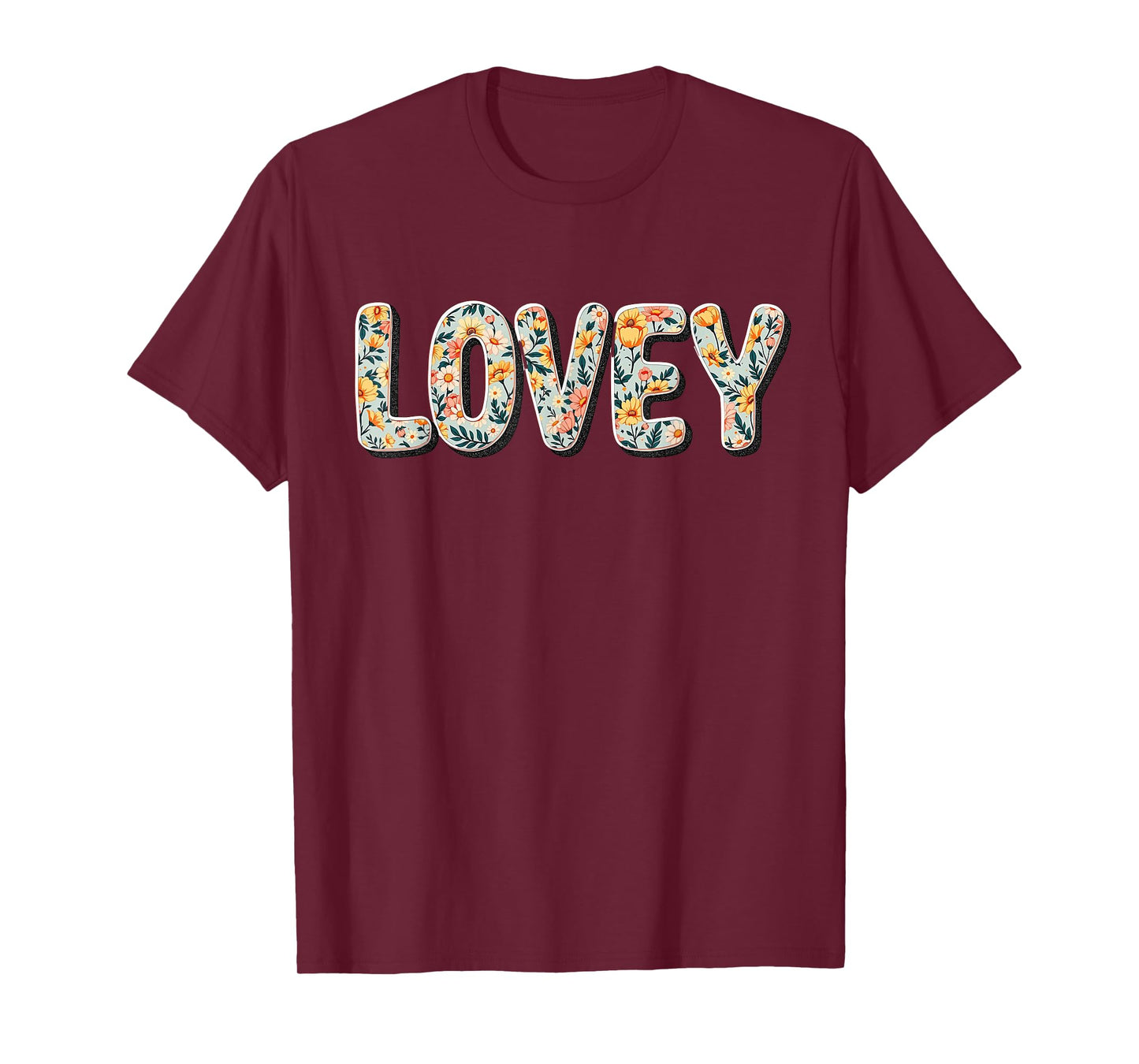 Wildflowers Lovey Floral Mother's Day Lovey T-Shirt