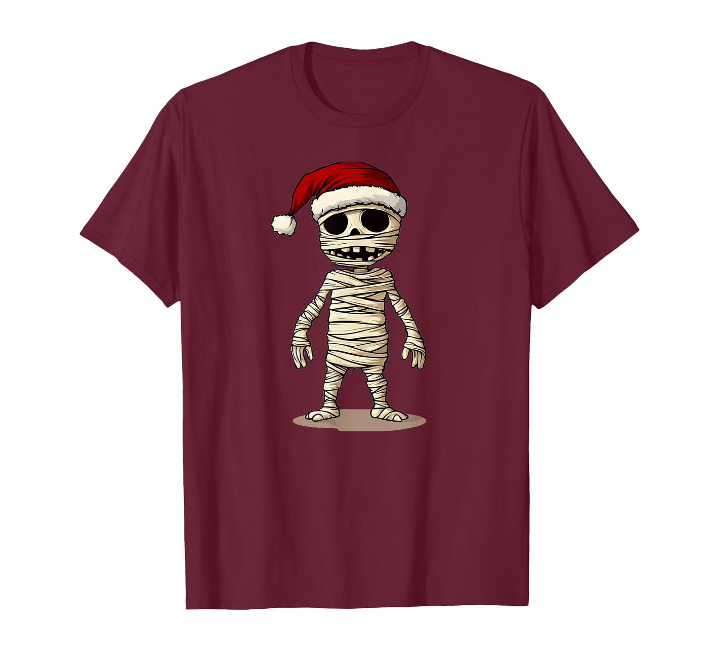 Funny Mummy Ready to Celebrate Christmas for Boys and Girls T-Shirt
