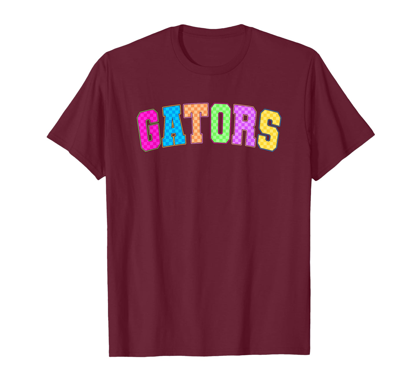 Gators Cheer Fun Pattern Team Pride T-Shirt