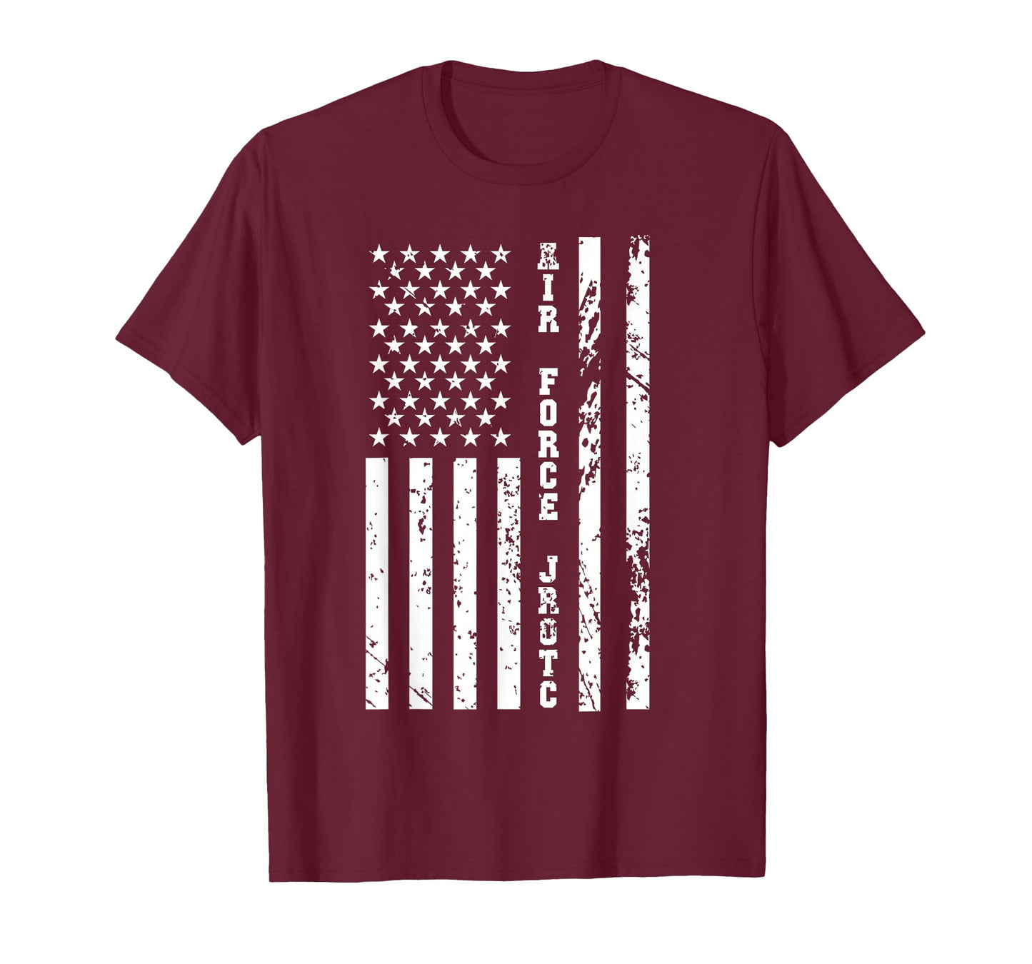 USAF JROTC Air Force Junior ROTC w US Flag T-Shirt