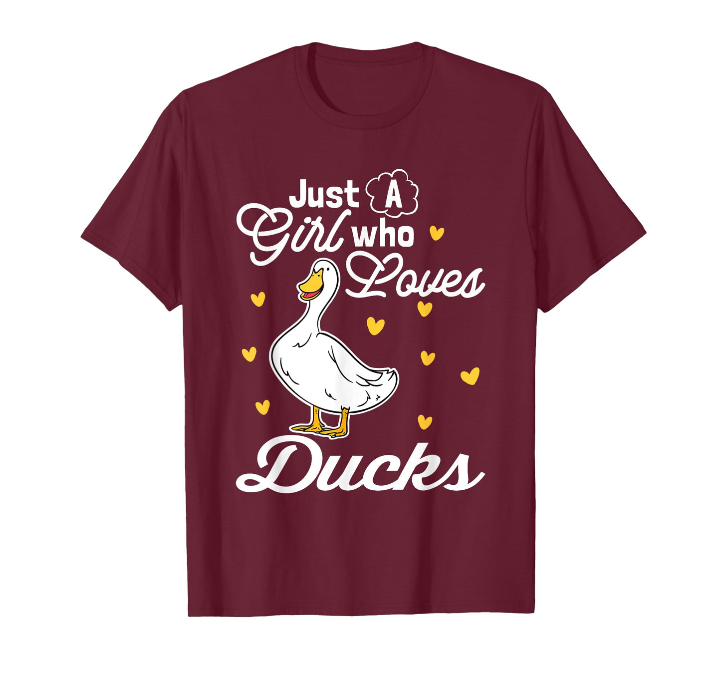 Just A Girl Who Loves Ducks T-Shirt