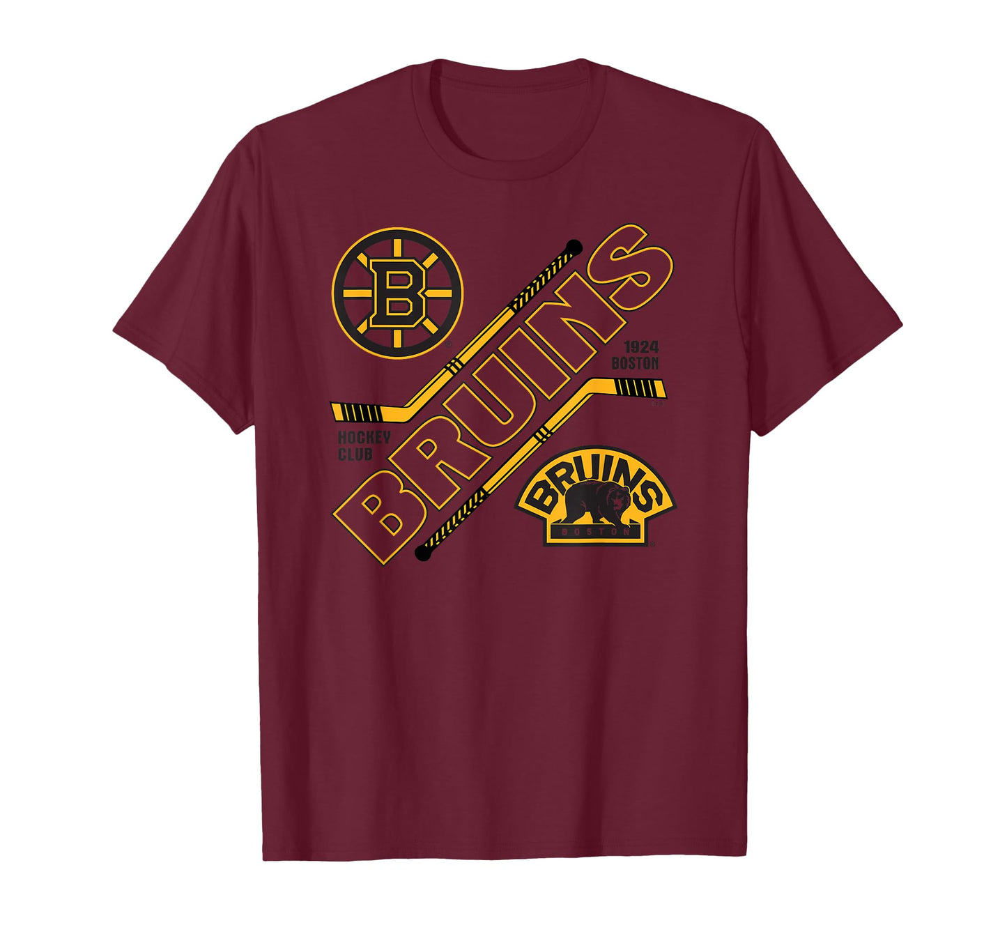 Boston Bruins Force White Officially Licensed T-Shirt