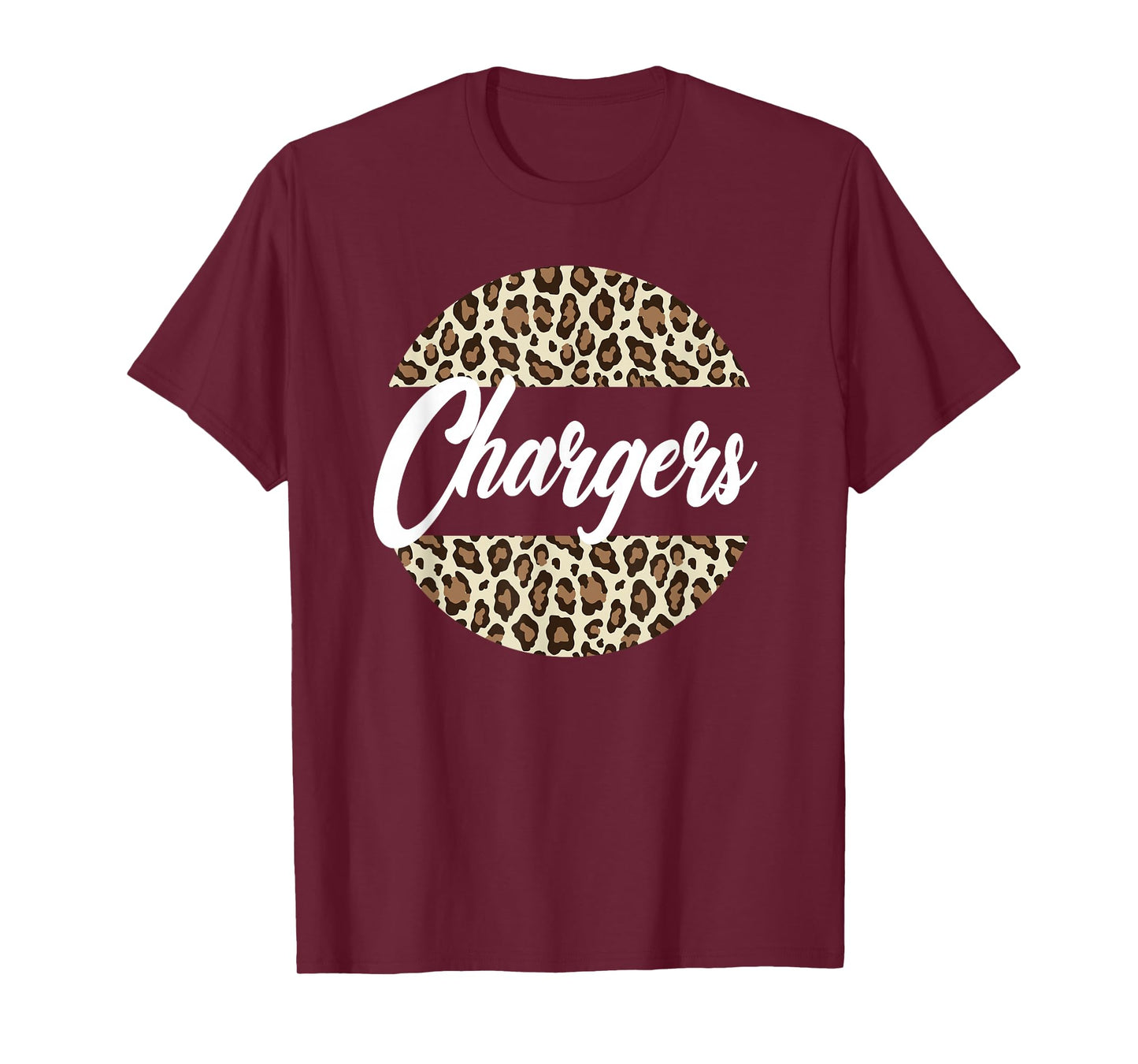 Chargers High School Mascot Sports Team Women's Chargers T-Shirt