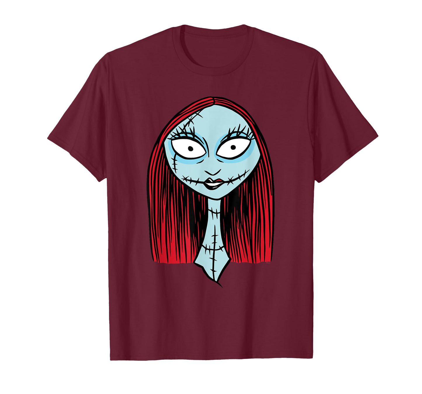 Disney The Nightmare Before Christmas Sally Big Face T-Shirt