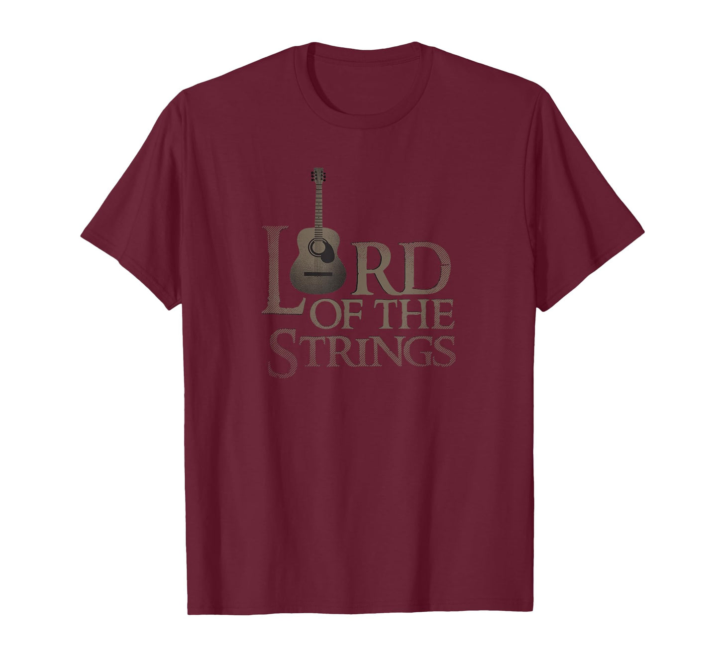 Lord Of The Strings, Acoustic Guitar T-Shirt T-Shirt
