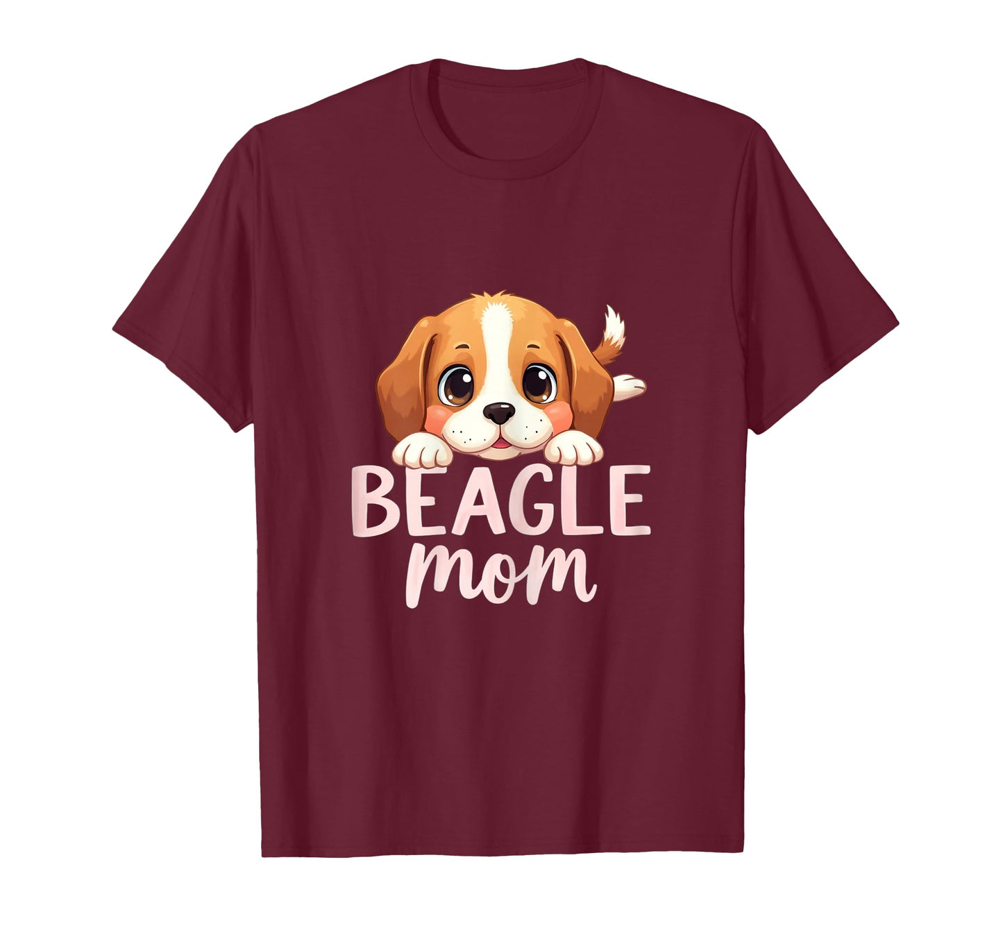 Beagle Mom Dog Beagle Mama Cute Puppy T-Shirt
