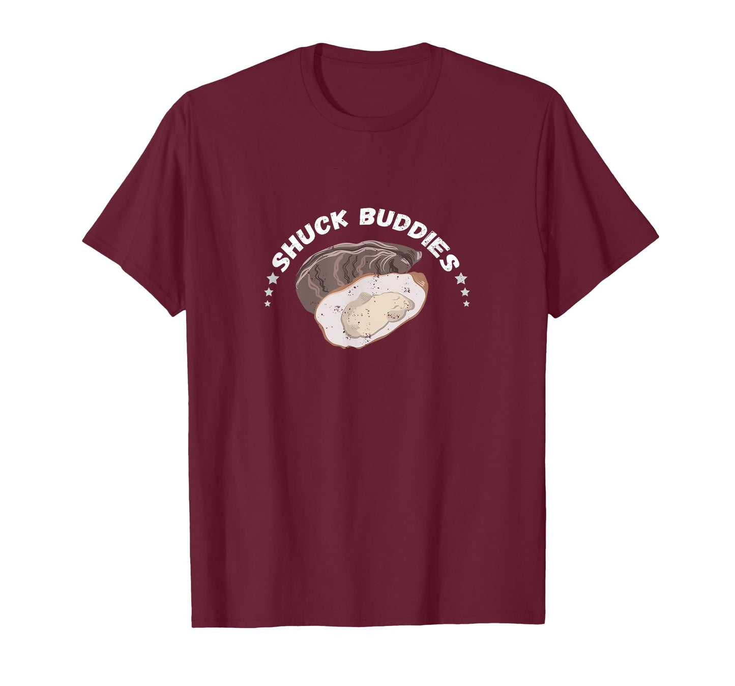 Oyster Shuck Buddies Seafood Lover Mollusc Shucker Food T-Shirt