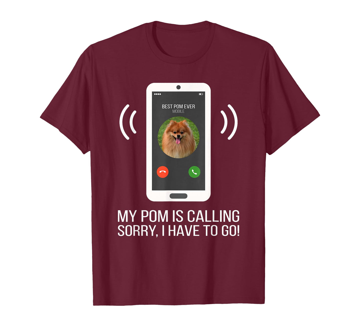 Funny Pomeranian Dog T-Shirt
