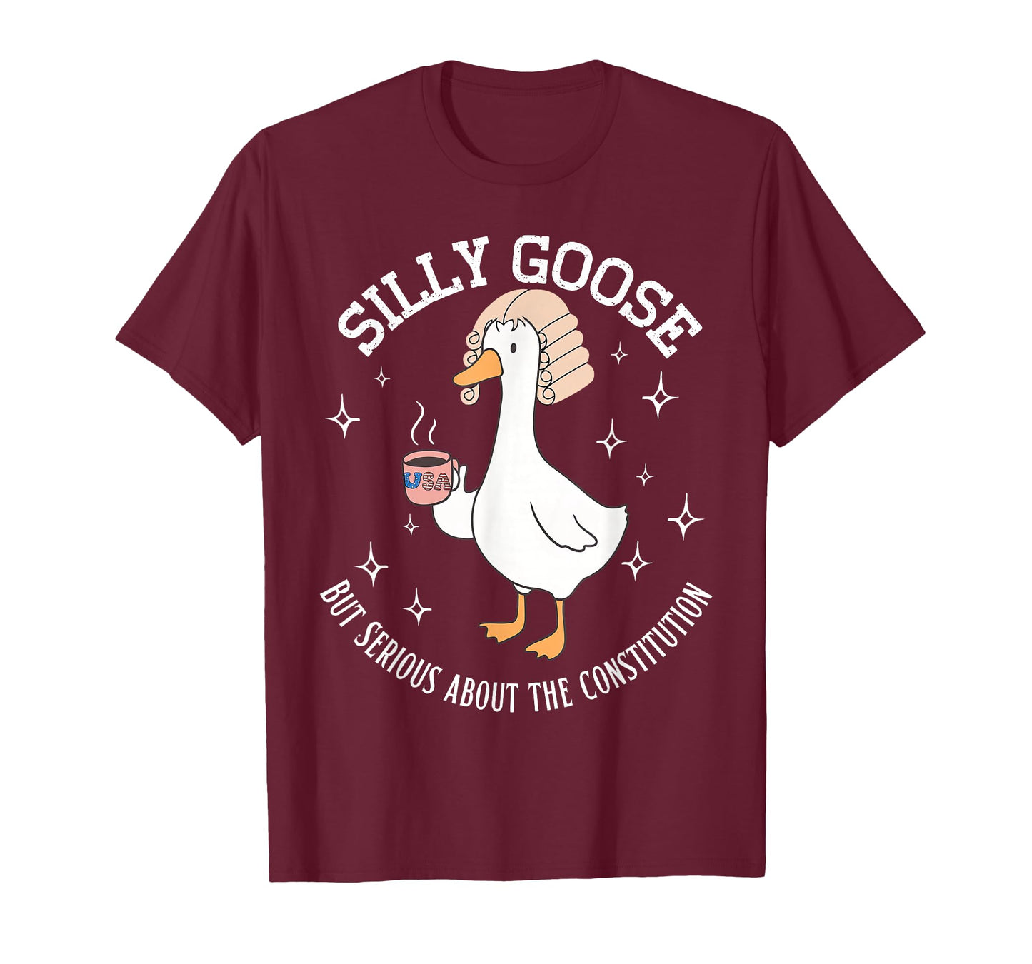 Silly Goose Constitution Funny History Teacher Middle School T-Shirt