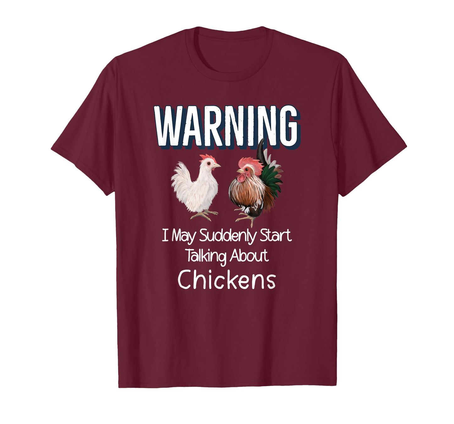 Serama Chicken Lovers Hen & Rooster Funny Chicken Farmer T-Shirt