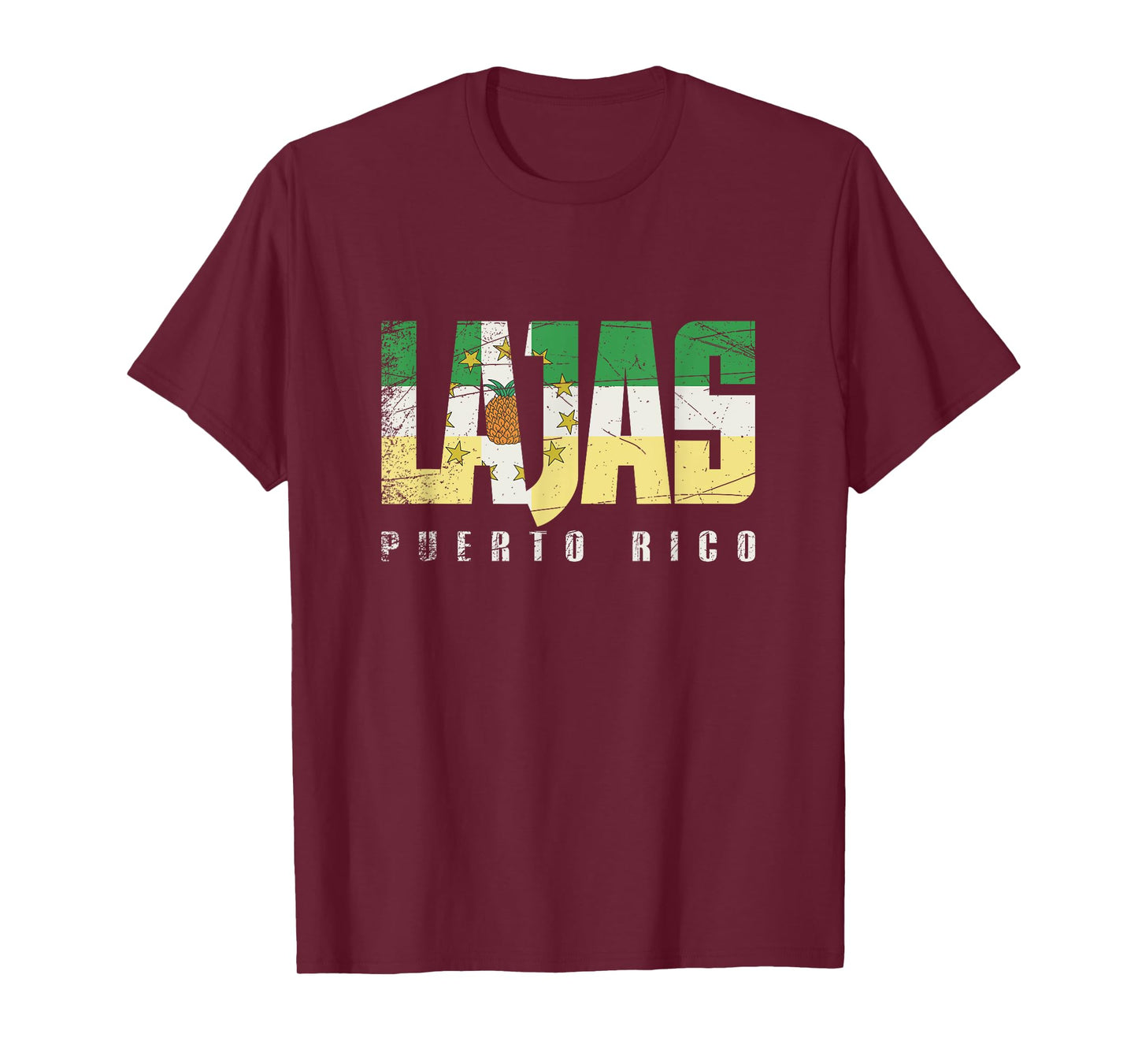 Lajas City in Puerto Rico, Lajas Flag T-Shirt